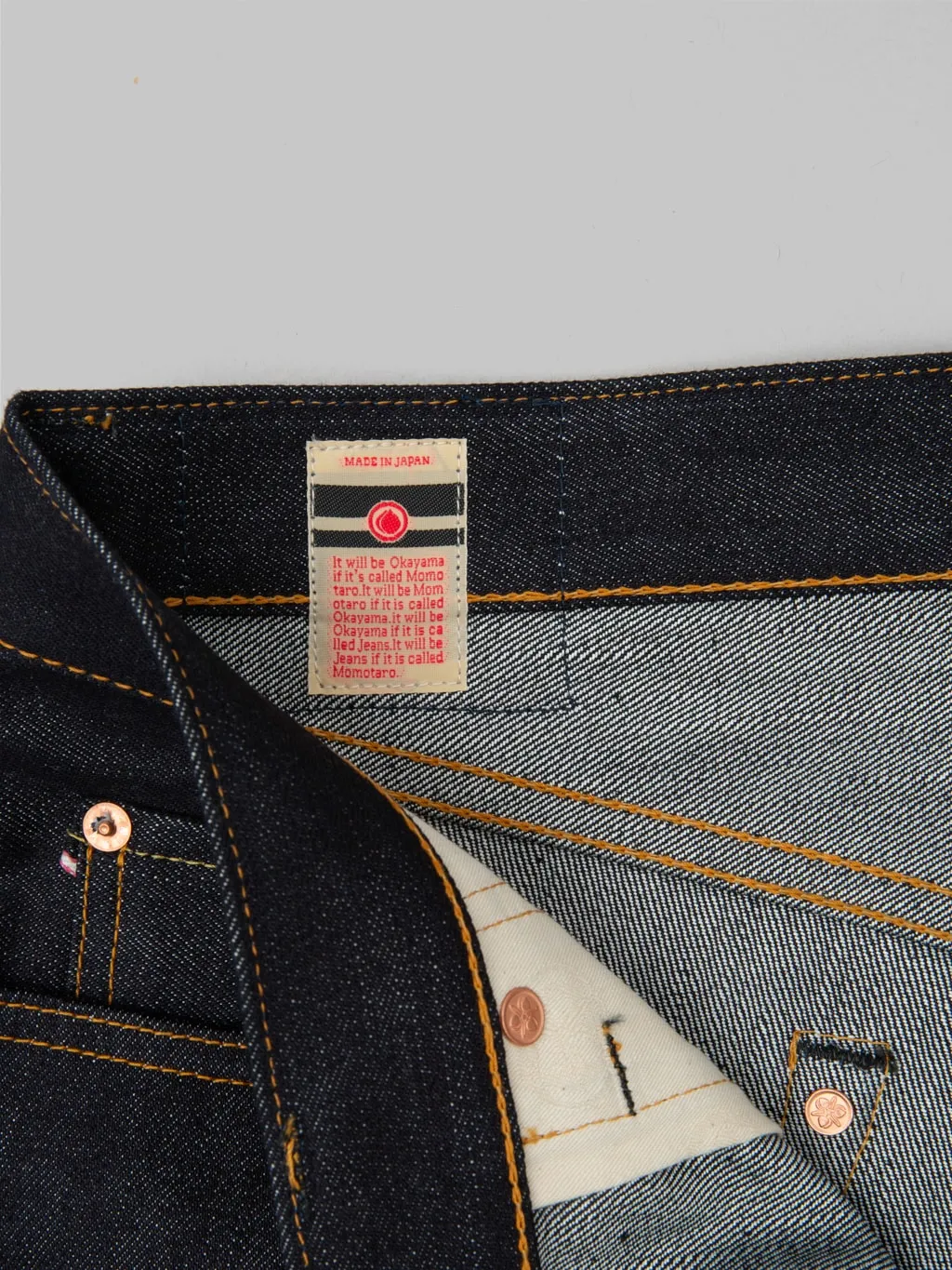 Momotaro 0306SILK 16oz Silk Denim Tight Tapered Jeans