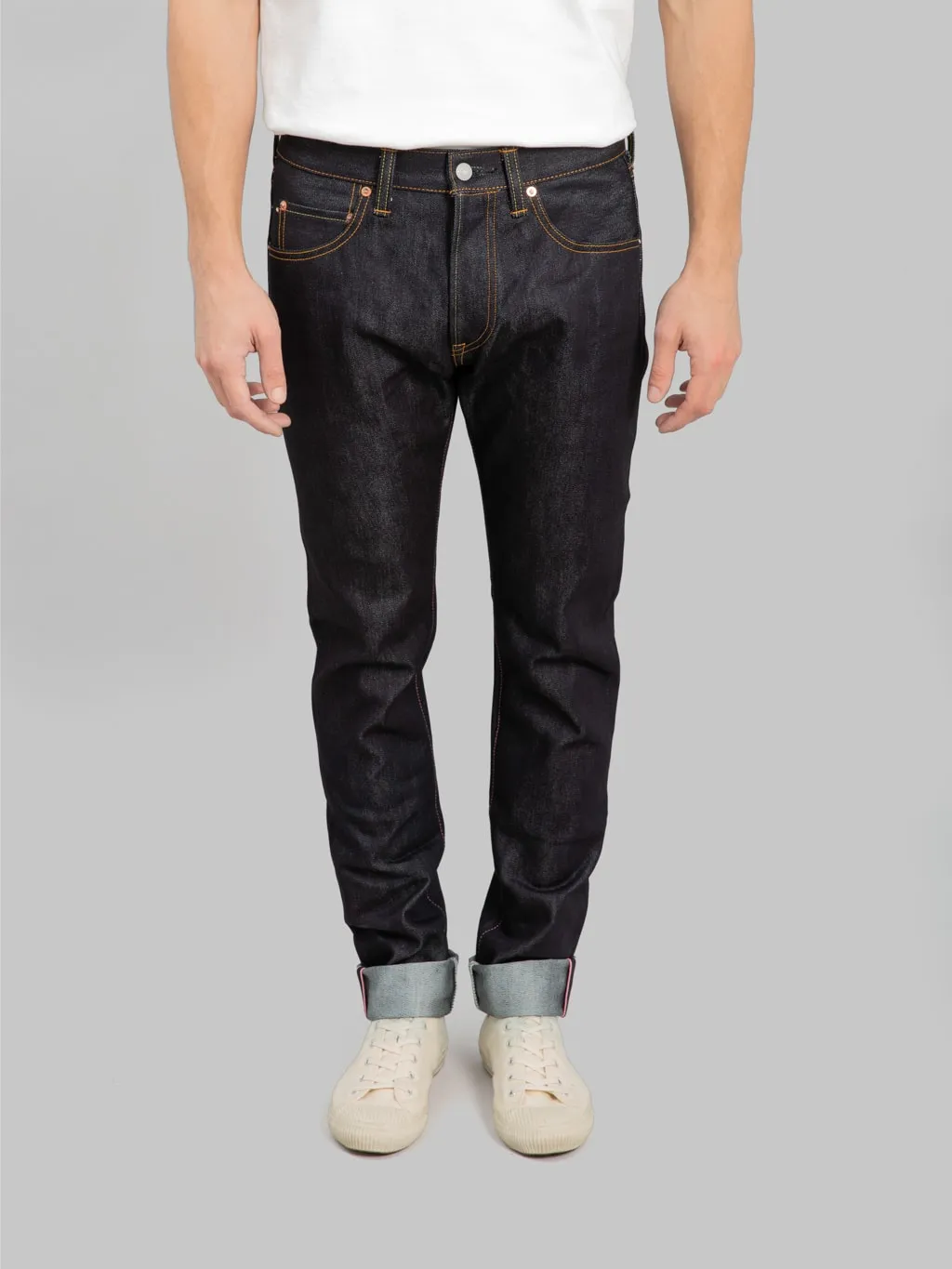 Momotaro 0306SILK 16oz Silk Denim Tight Tapered Jeans