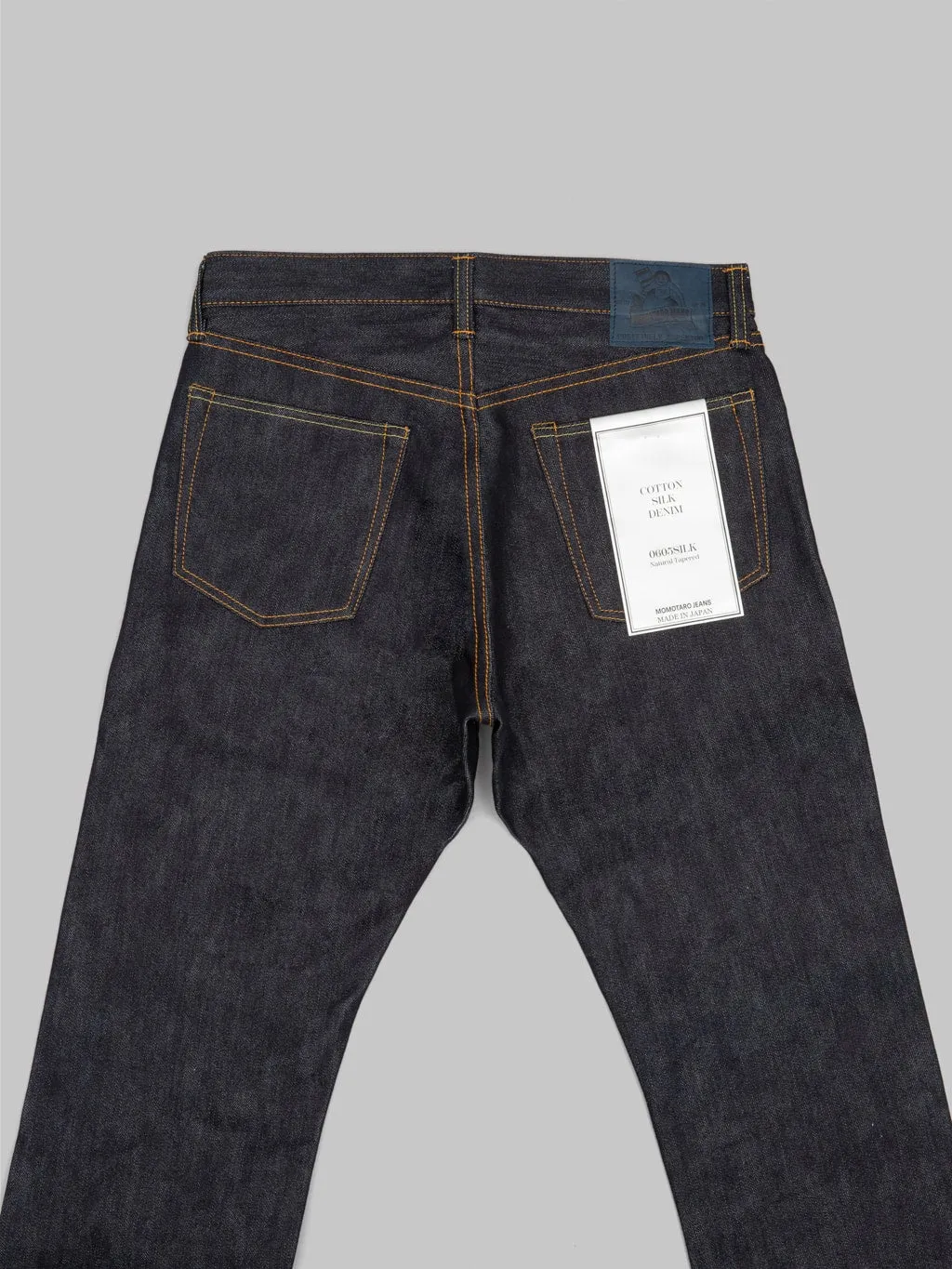 Momotaro 0605SILK 16oz Silk Denim Natural Tapered Jeans