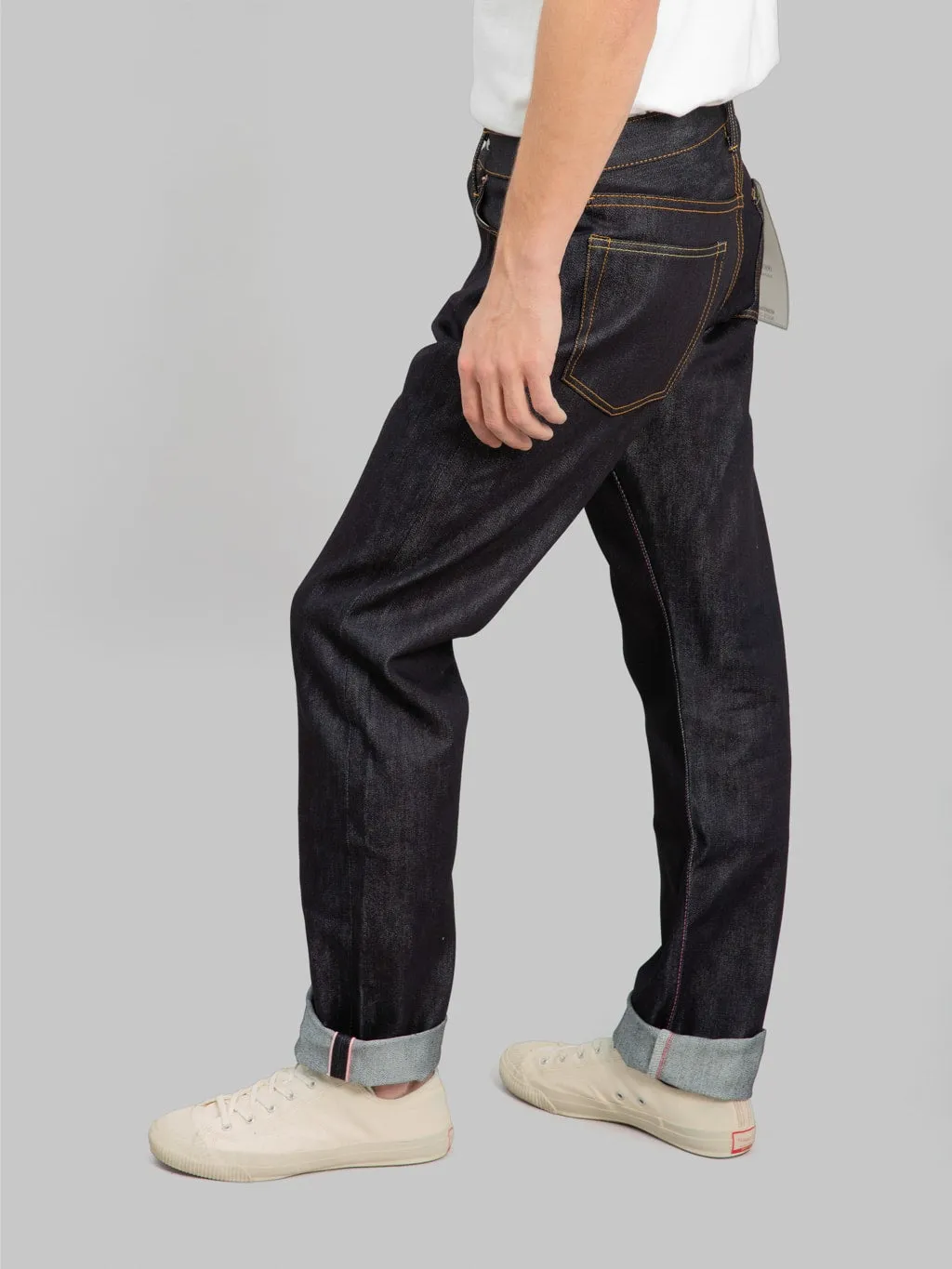 Momotaro 0605SILK 16oz Silk Denim Natural Tapered Jeans
