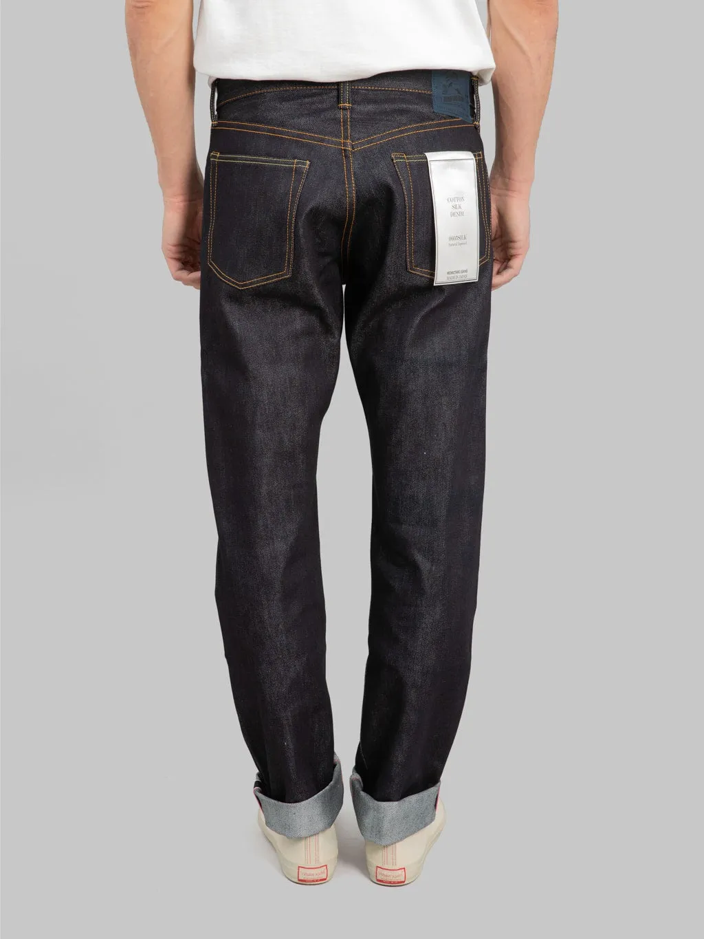 Momotaro 0605SILK 16oz Silk Denim Natural Tapered Jeans