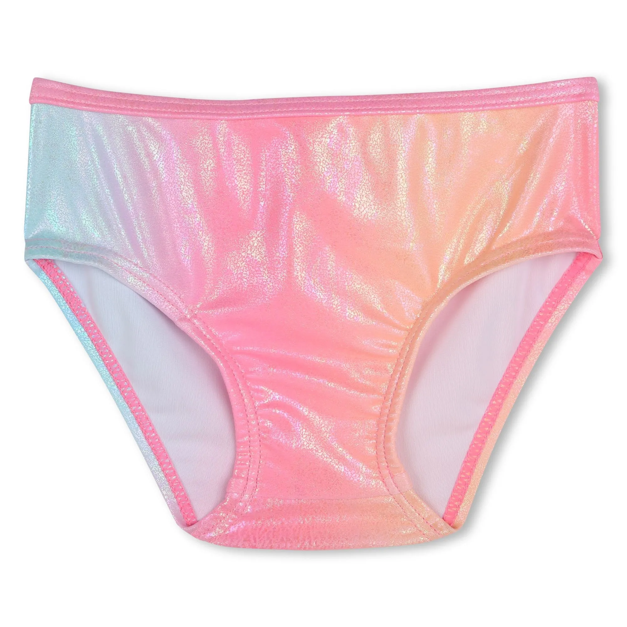 Multicolor Ombre Bow Bikini