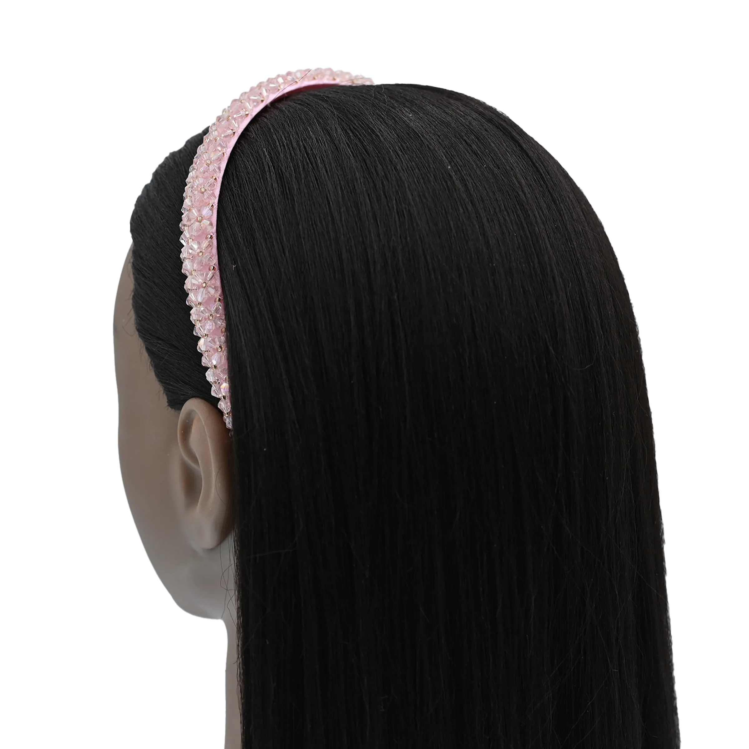 Multicolored Crosscut Gemstone Headband