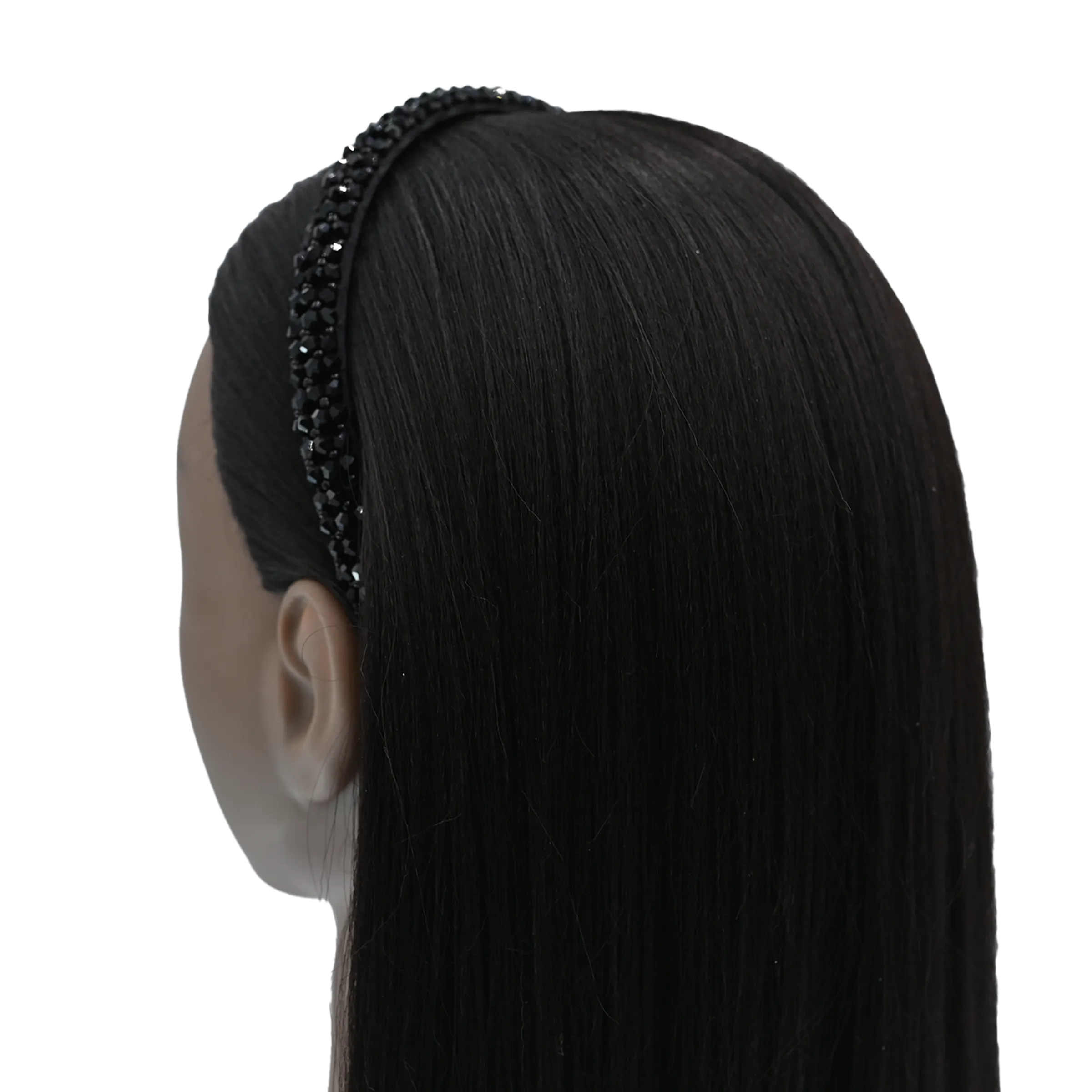 Multicolored Crosscut Gemstone Headband