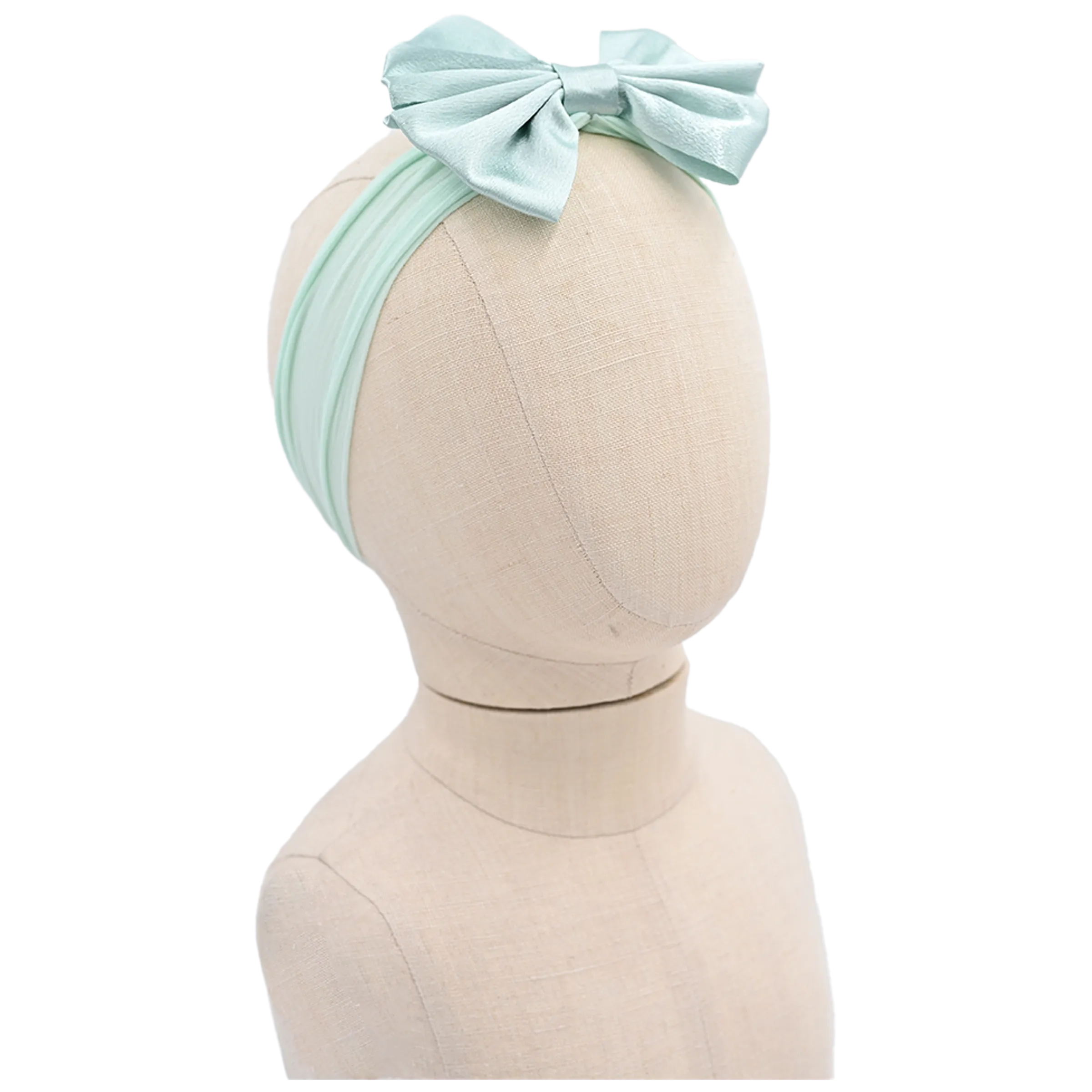 Multicolored Satin Ribbon Headband