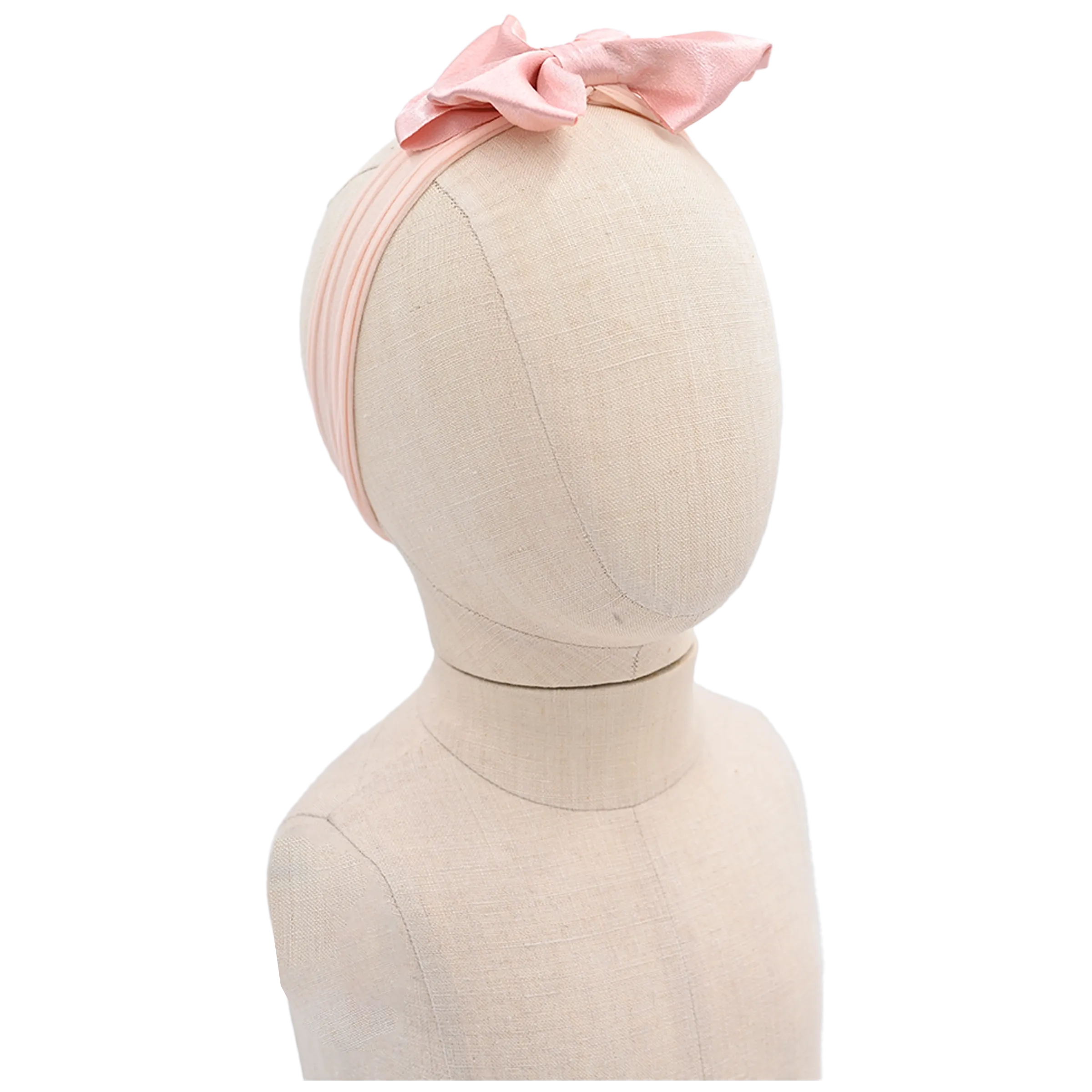 Multicolored Satin Ribbon Headband