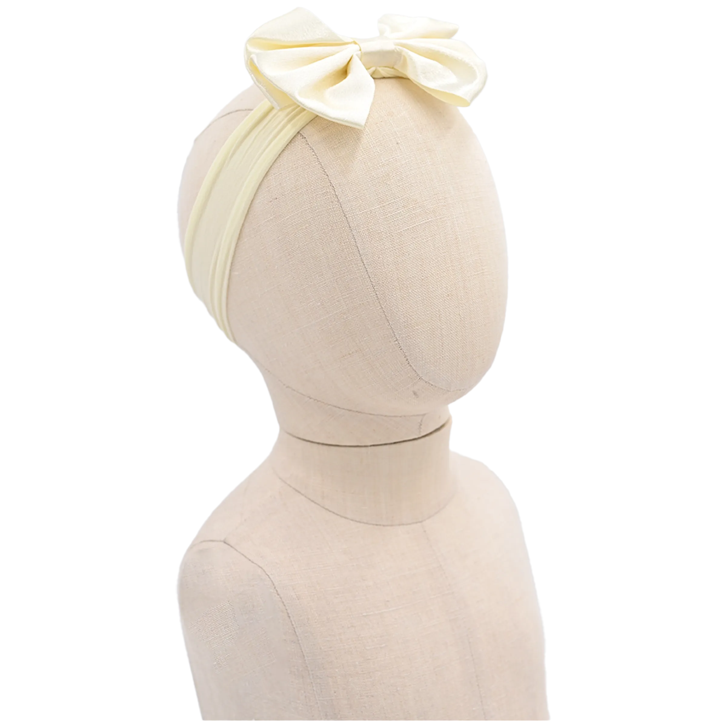 Multicolored Satin Ribbon Headband