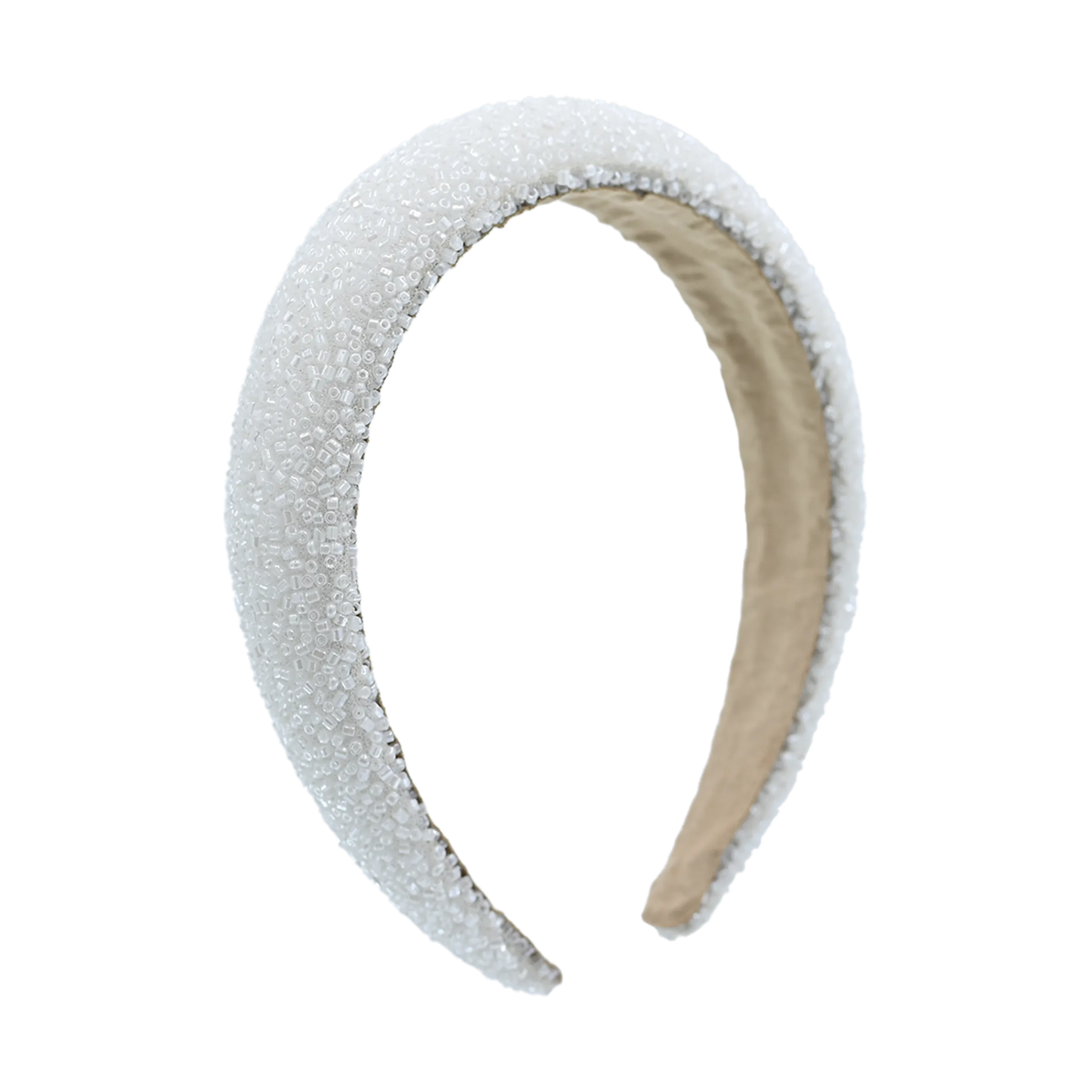 Multicolored Wide Beaded Headband