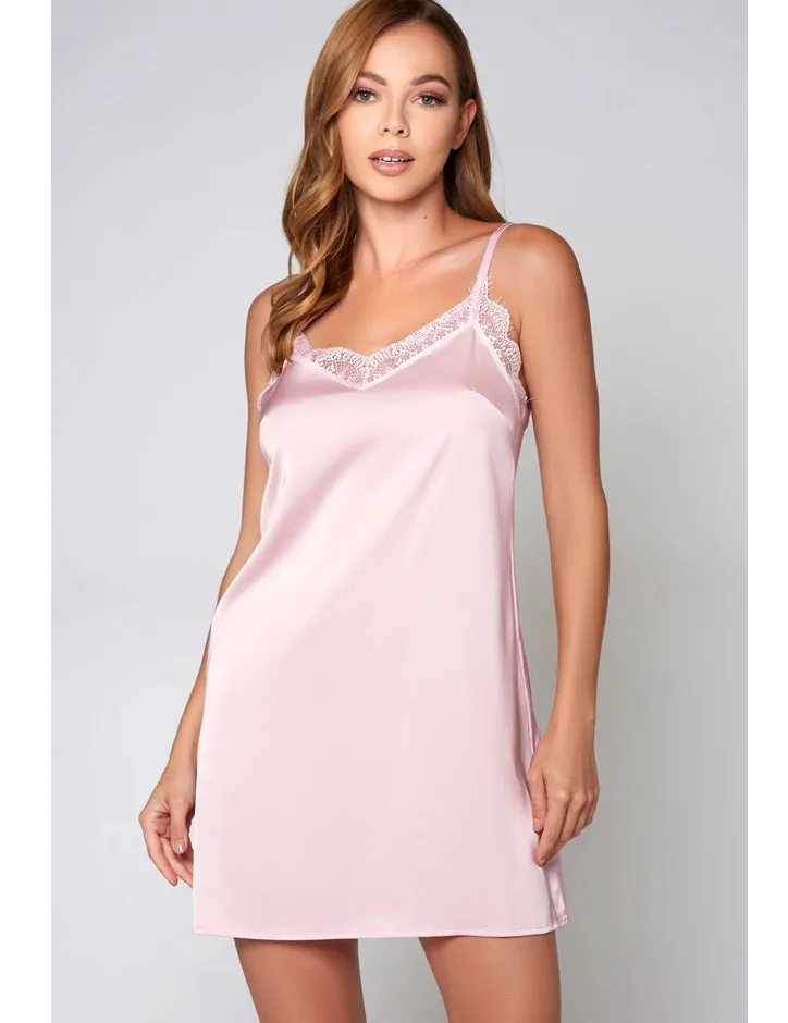 My Pink Peonies Satin Nightie or Robe