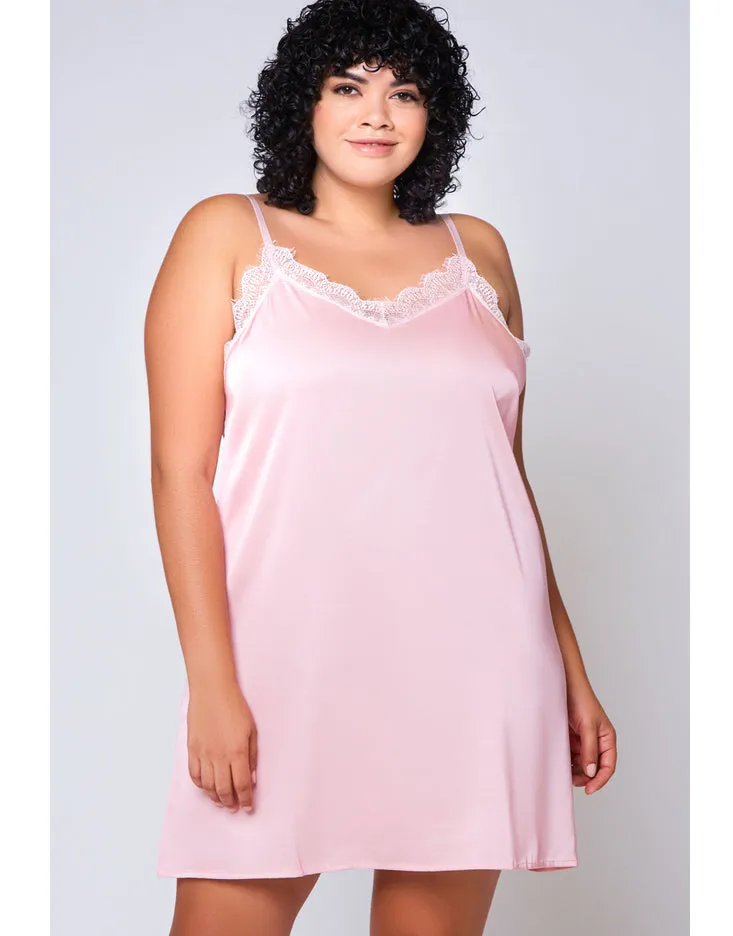 My Pink Peonies Satin Nightie or Robe