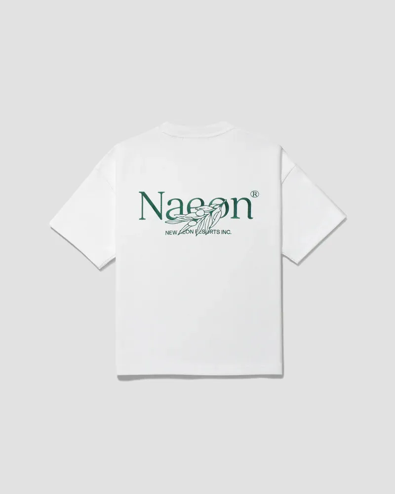 NAEON RESORT HEAVYWEIGHT TEE WHITE