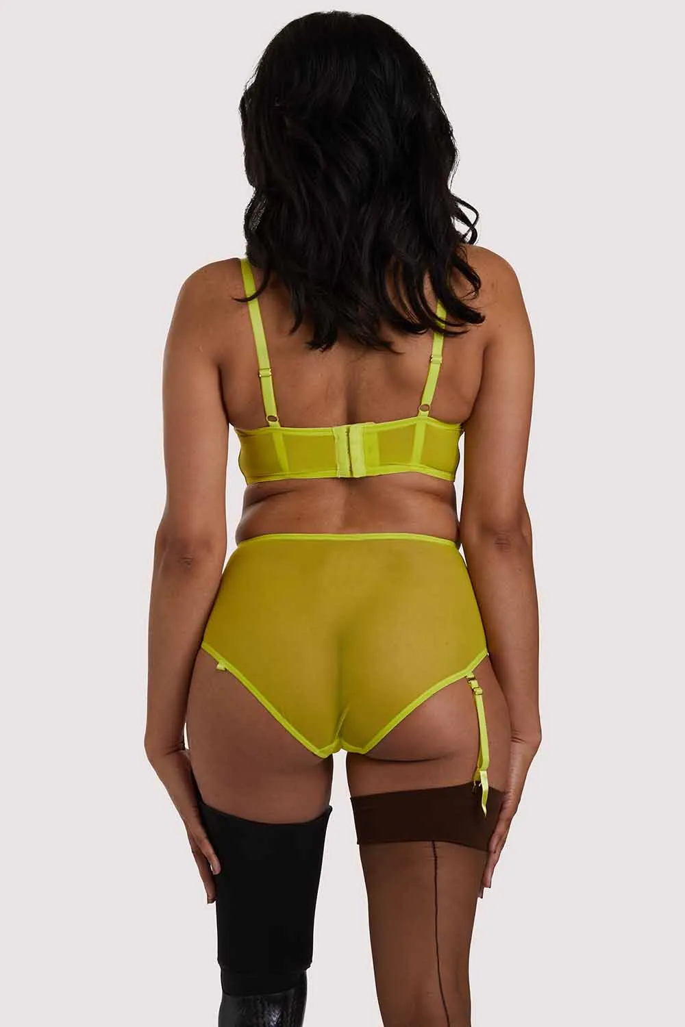 Nahli Longline Lime Bra