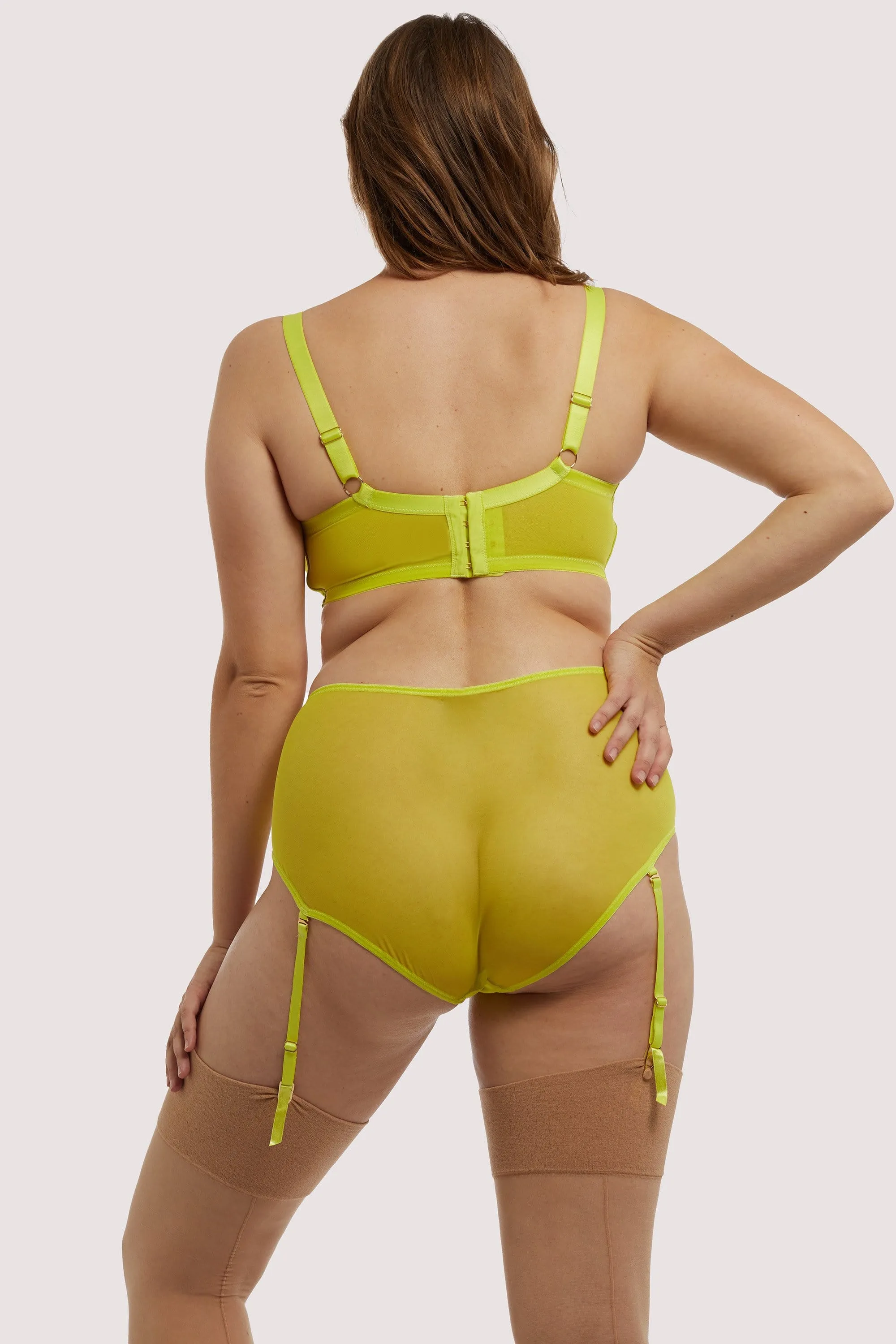 Nahli Longline Lime Bra