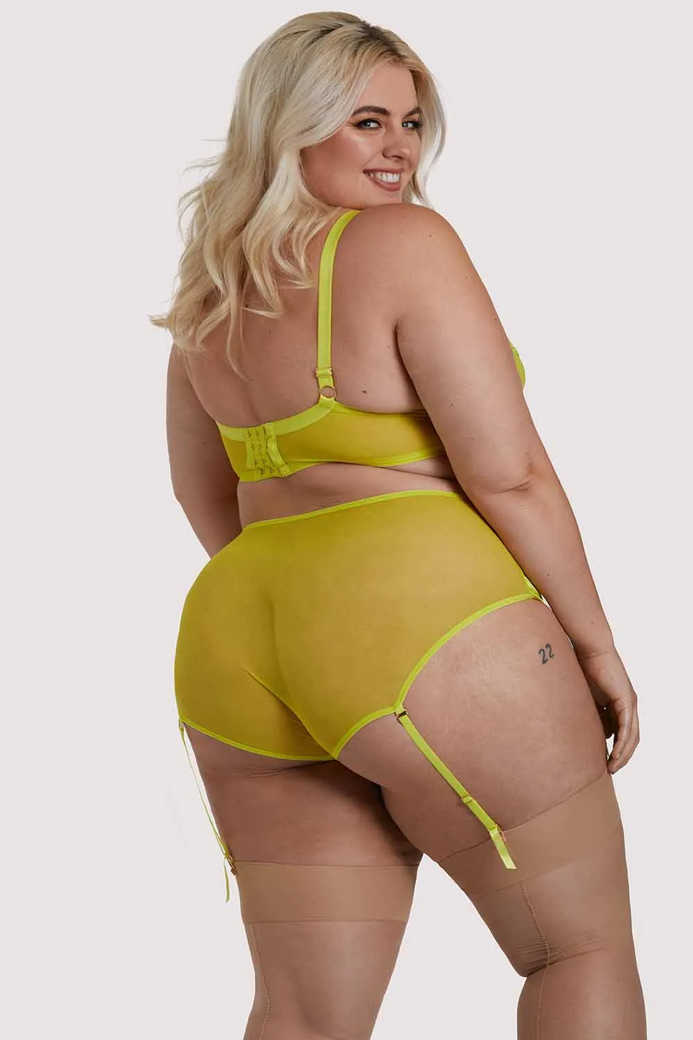 Nahli Longline Lime Bra
