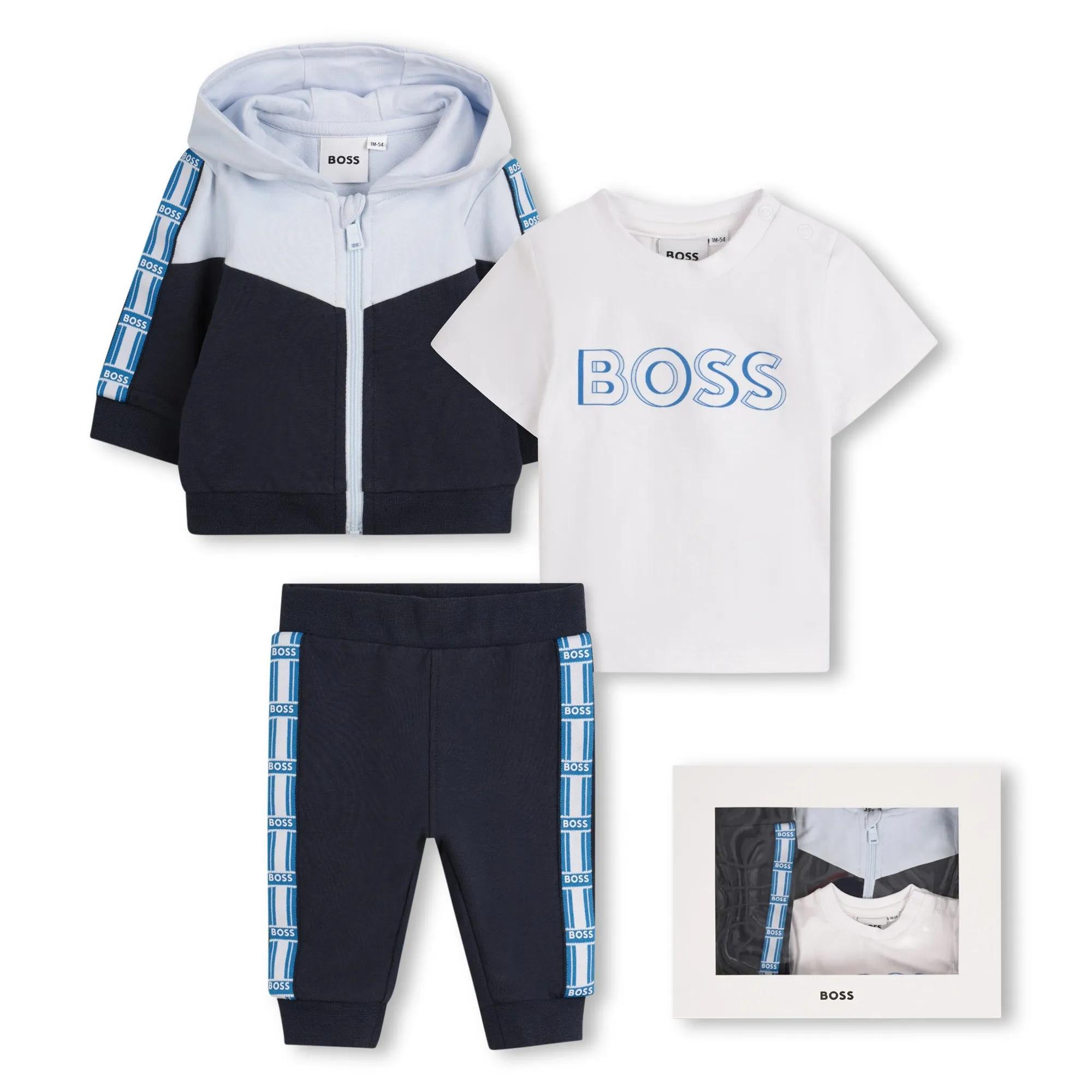 Navy 3 Piece Jogging Set