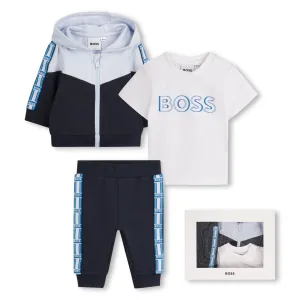 Navy 3 Piece Jogging Set