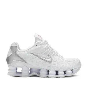 NIKE SHOX TL WHITE METALLIC SILVER (NEW)