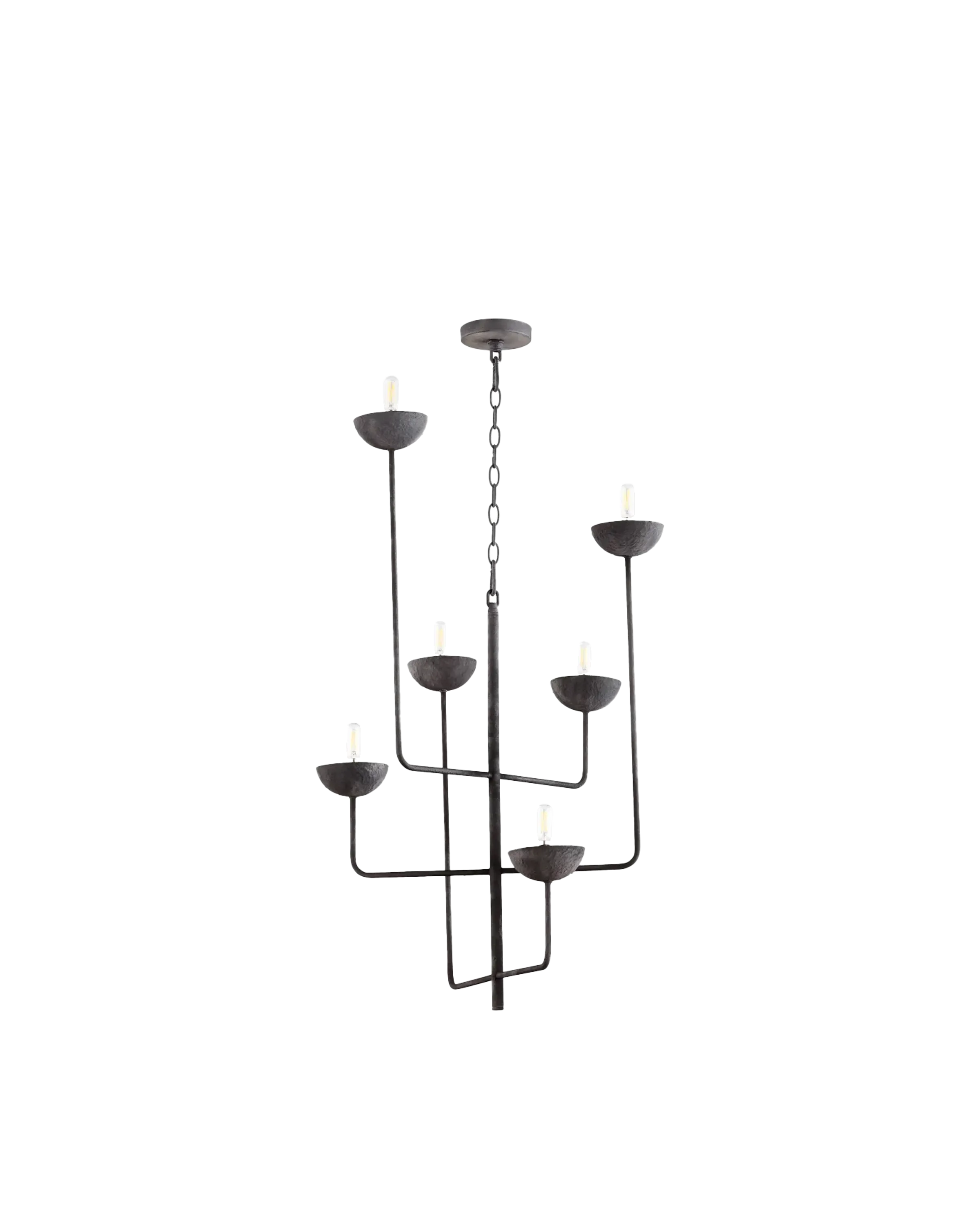 NOIR CANDLELIGHT CHANDELIER