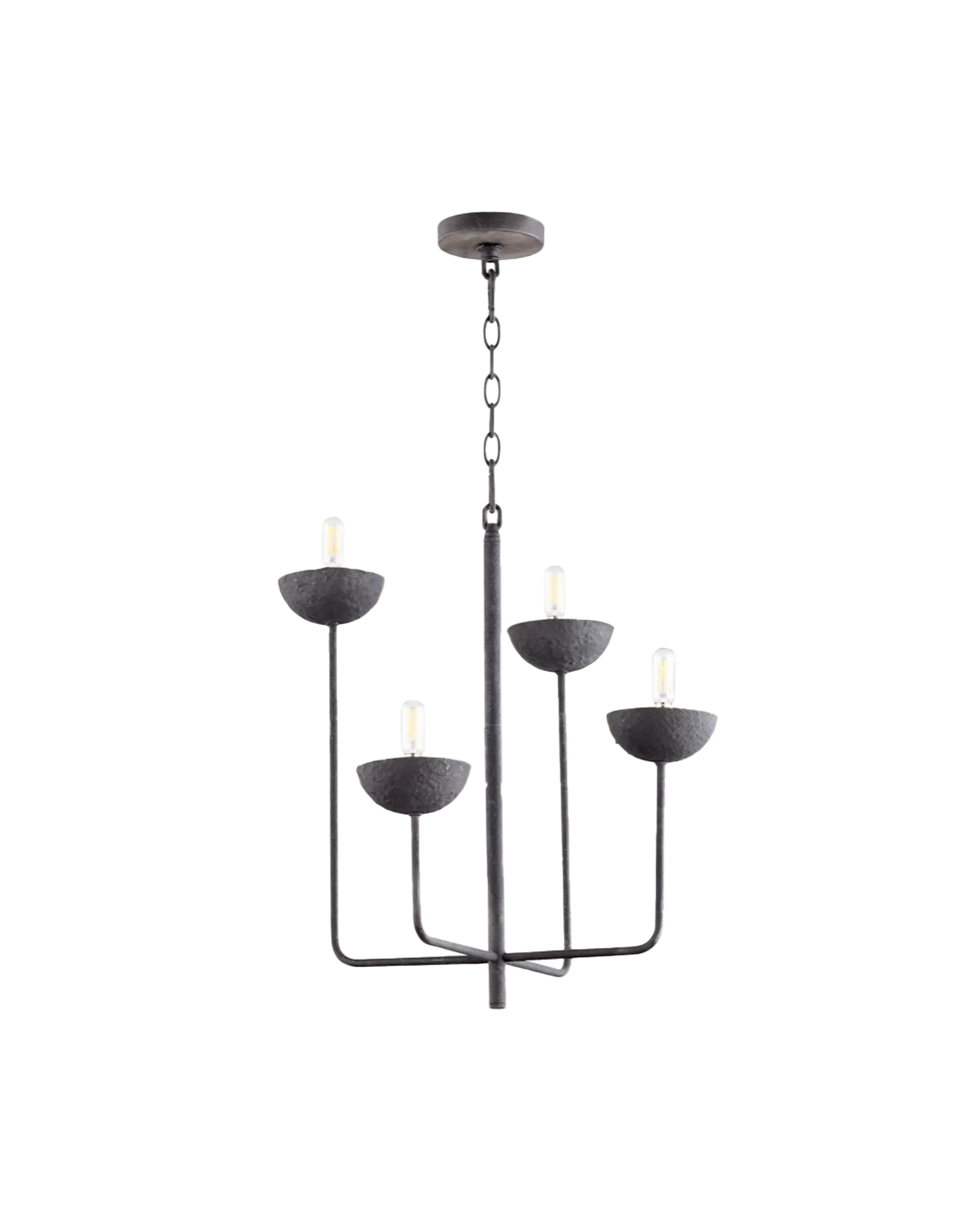 NOIR CANDLELIGHT CHANDELIER