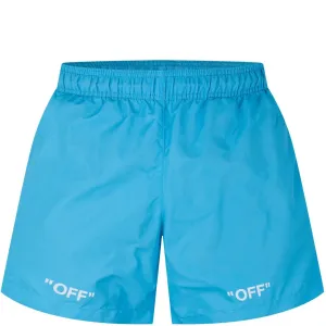 Off-White Off Design Swimshorts
