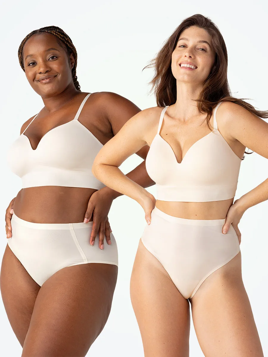 Offer: Truekind® 2-Pack Supportive Comfort Wireless Shaping Bra - 60 percent OFF