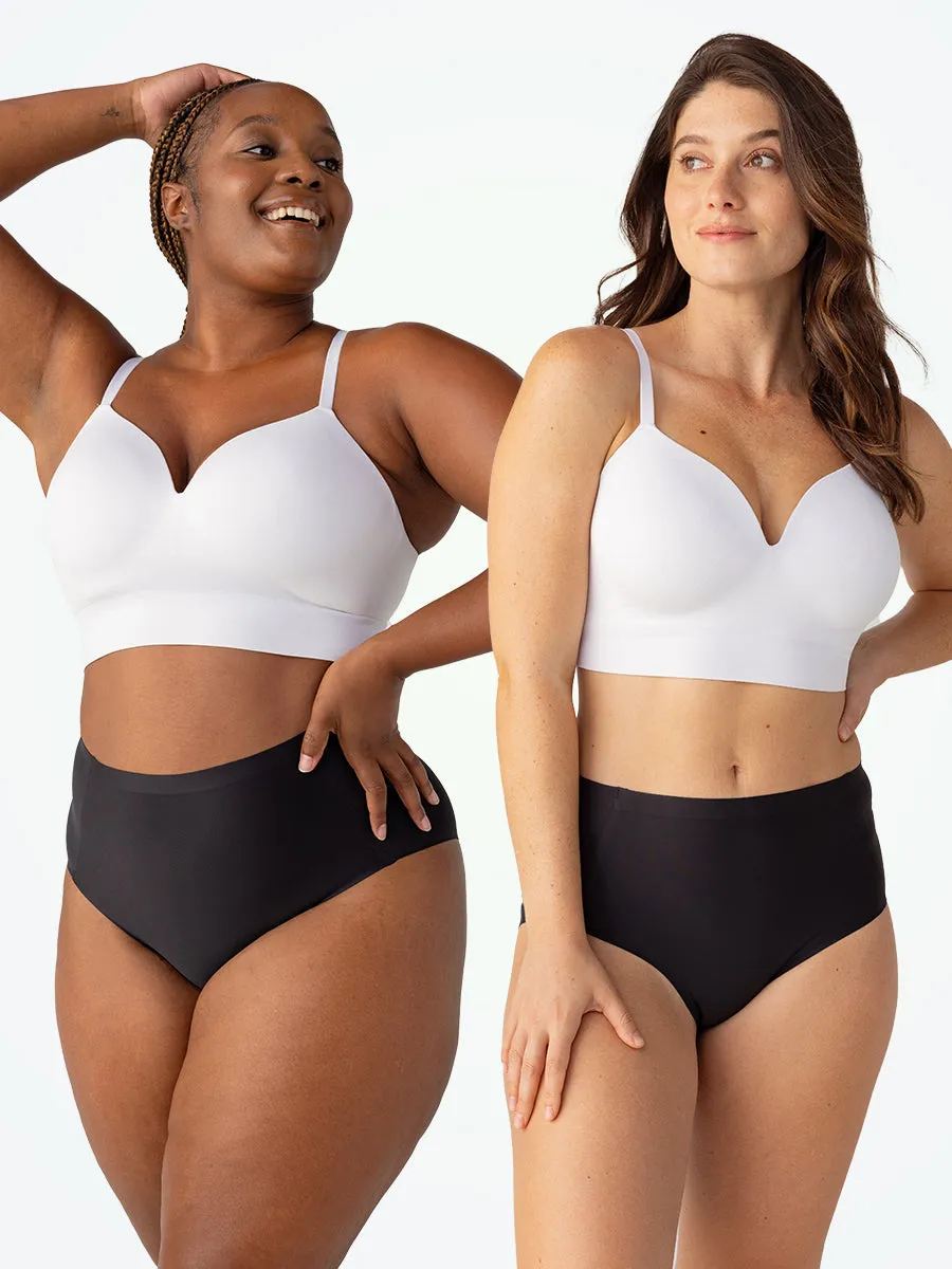 Offer: Truekind® 2-Pack Supportive Comfort Wireless Shaping Bra - 60 percent OFF
