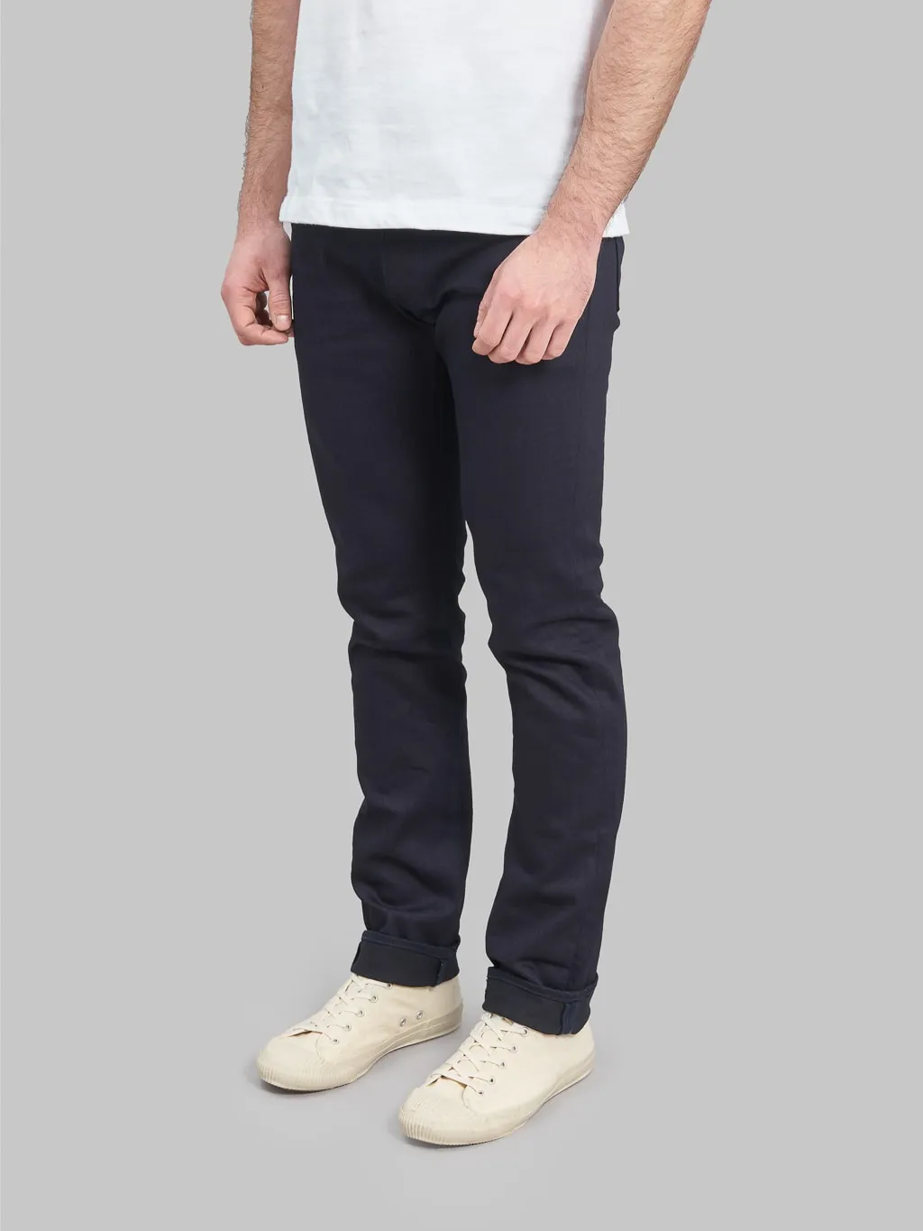 ONI Denim 526S-IDBK High Power Stretch Denim 11oz Semi Tight Straight Jeans