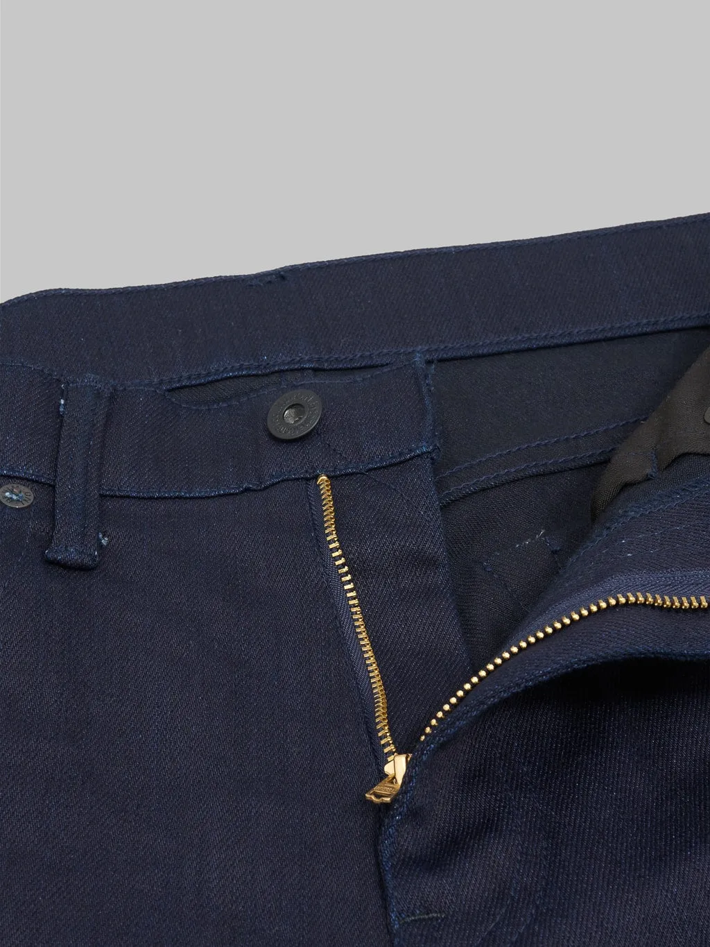 ONI Denim 526S-IDBK High Power Stretch Denim 11oz Semi Tight Straight Jeans