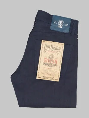 ONI Denim 526S-IDBK High Power Stretch Denim 11oz Semi Tight Straight Jeans