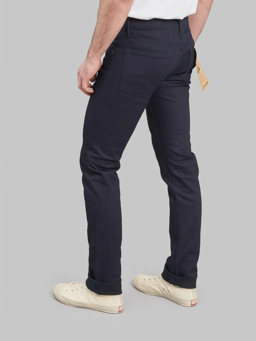ONI Denim 526S-IDBK High Power Stretch Denim 11oz Semi Tight Straight Jeans