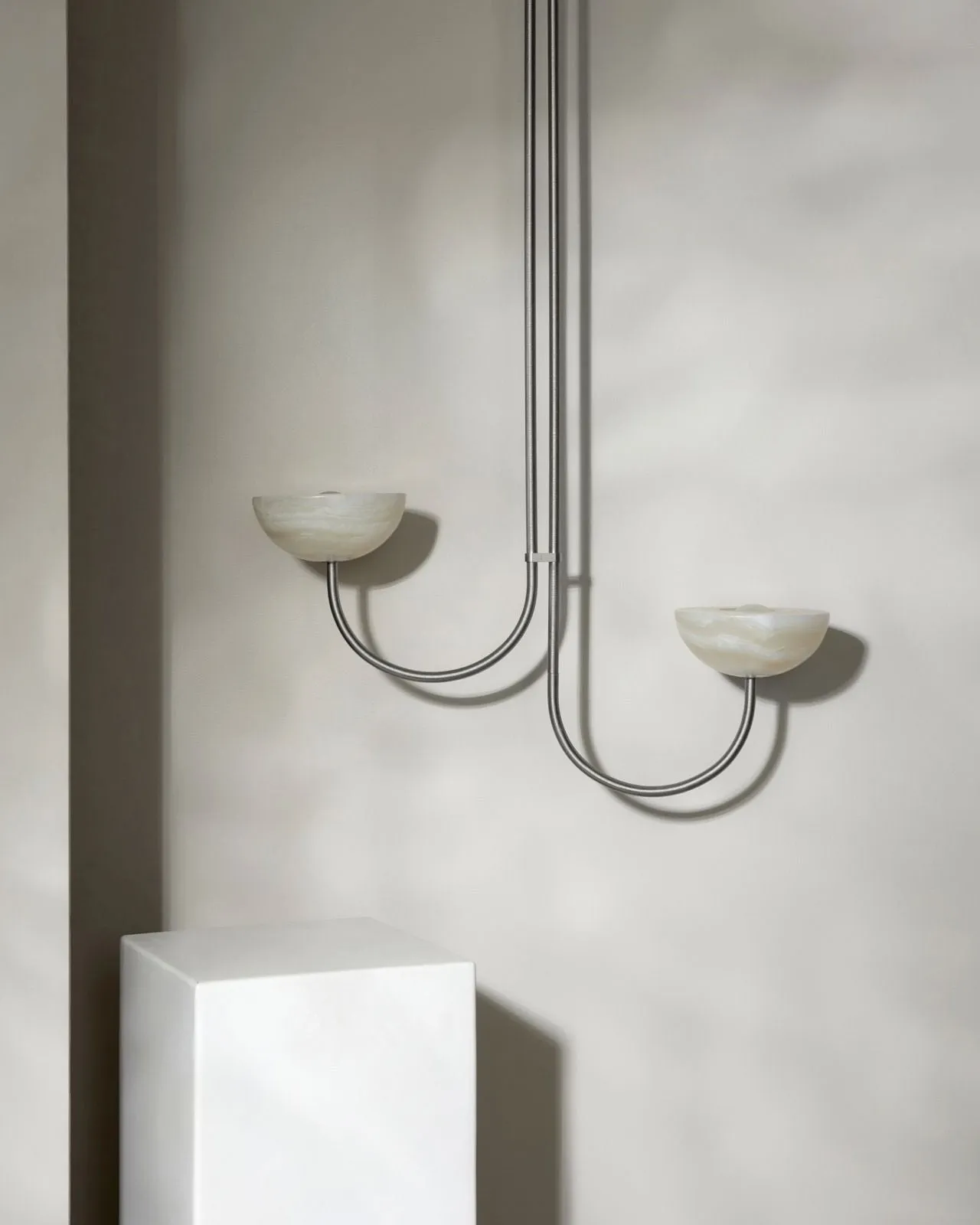 Onyx Stone Asymmetrical Pendant | Aurelia