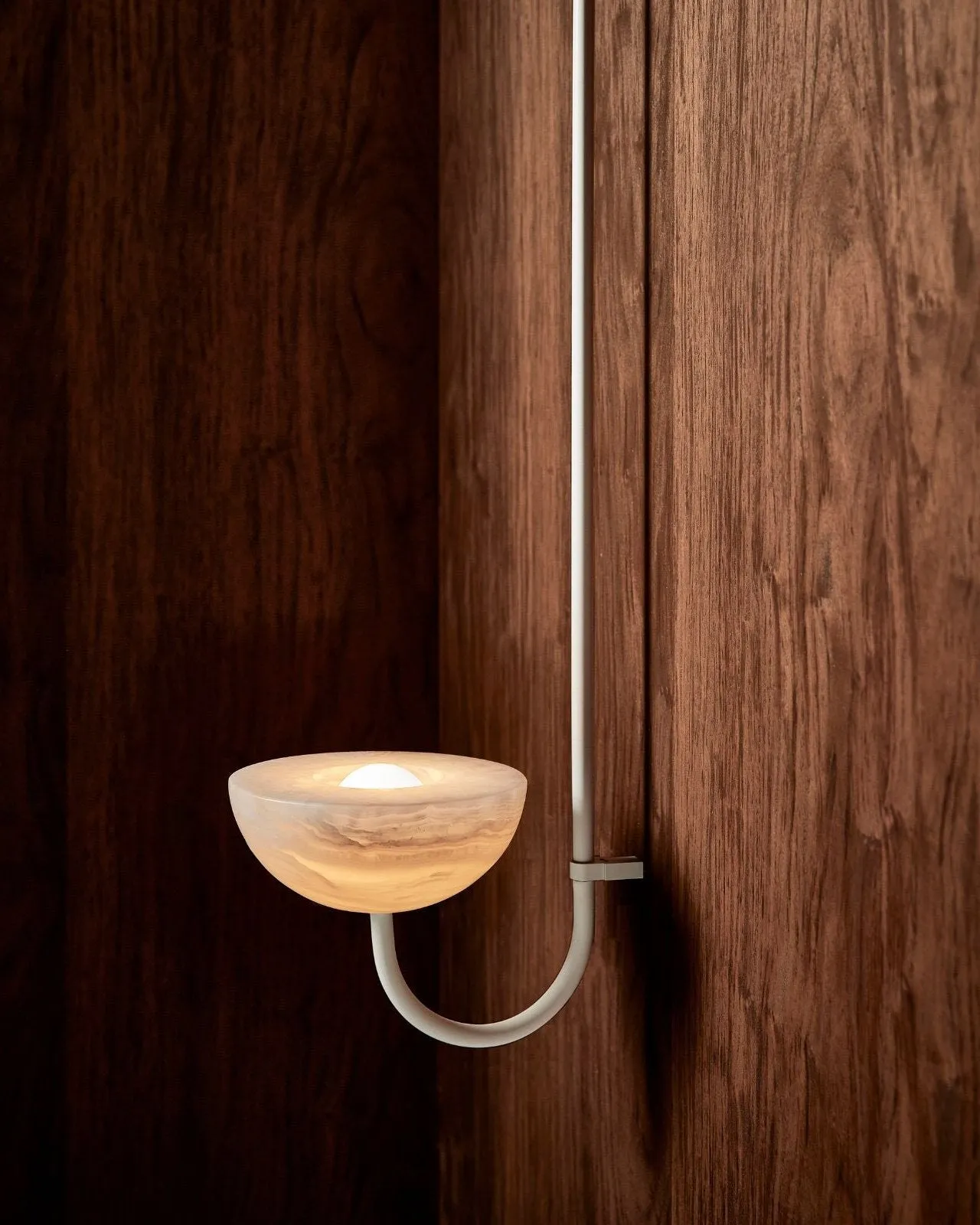 Onyx Stone Suspended Wall Light | Aurelia