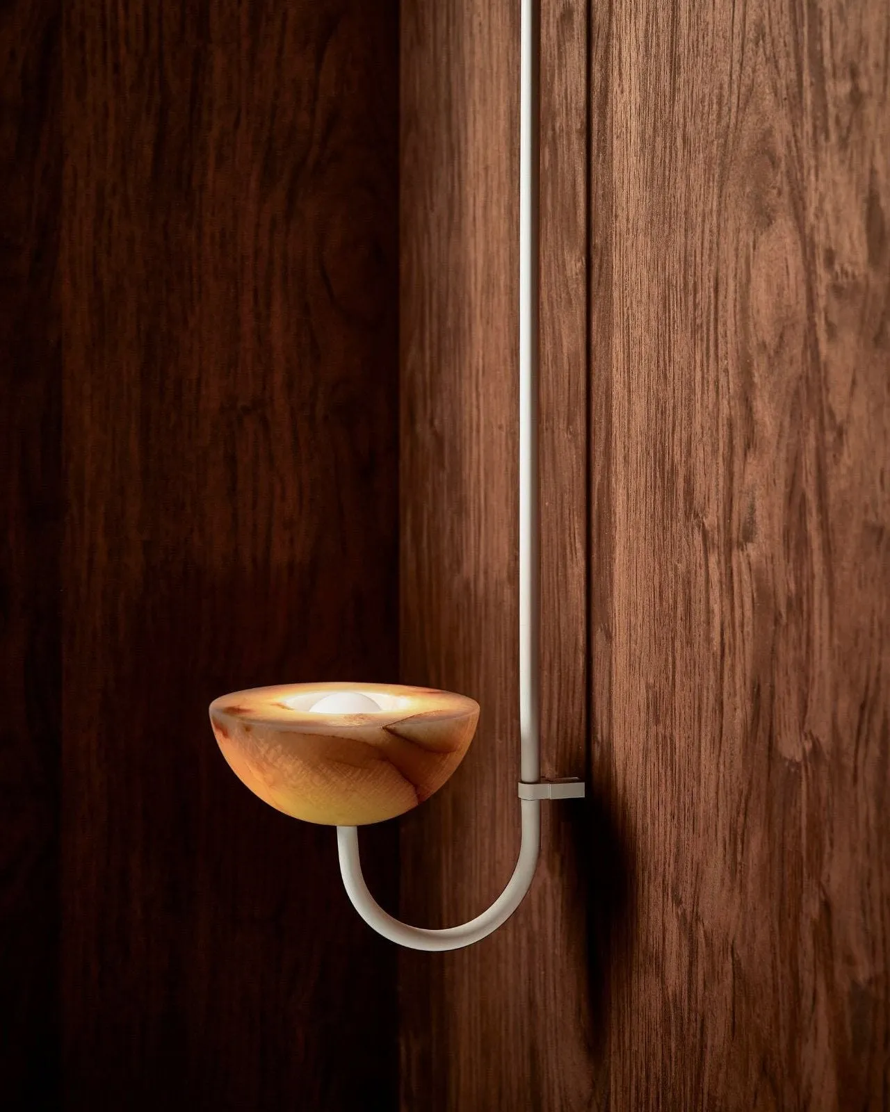 Onyx Stone Suspended Wall Light | Aurelia