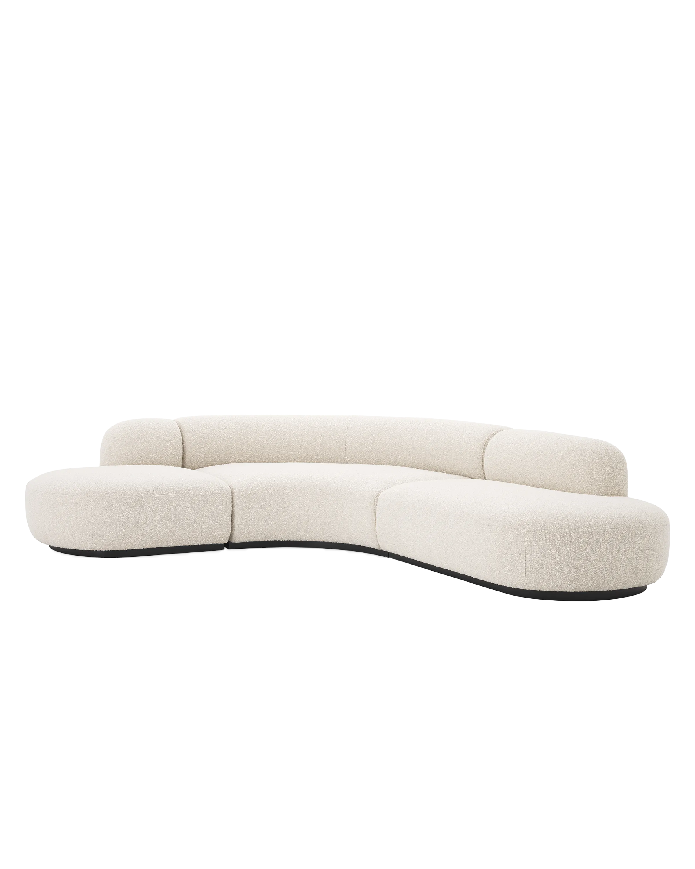 OPHELIA BOUCLÉ SECTIONAL
