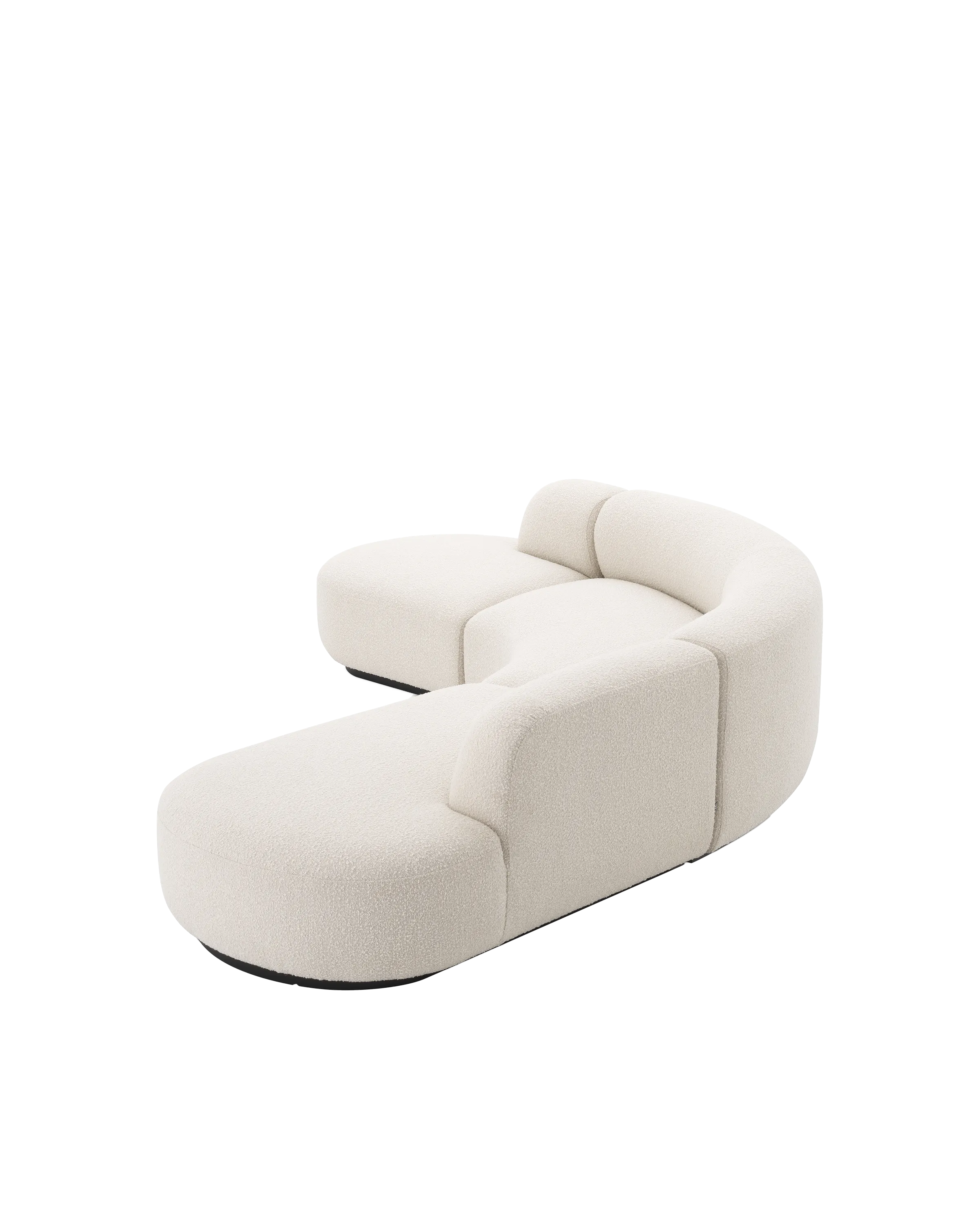 OPHELIA BOUCLÉ SECTIONAL