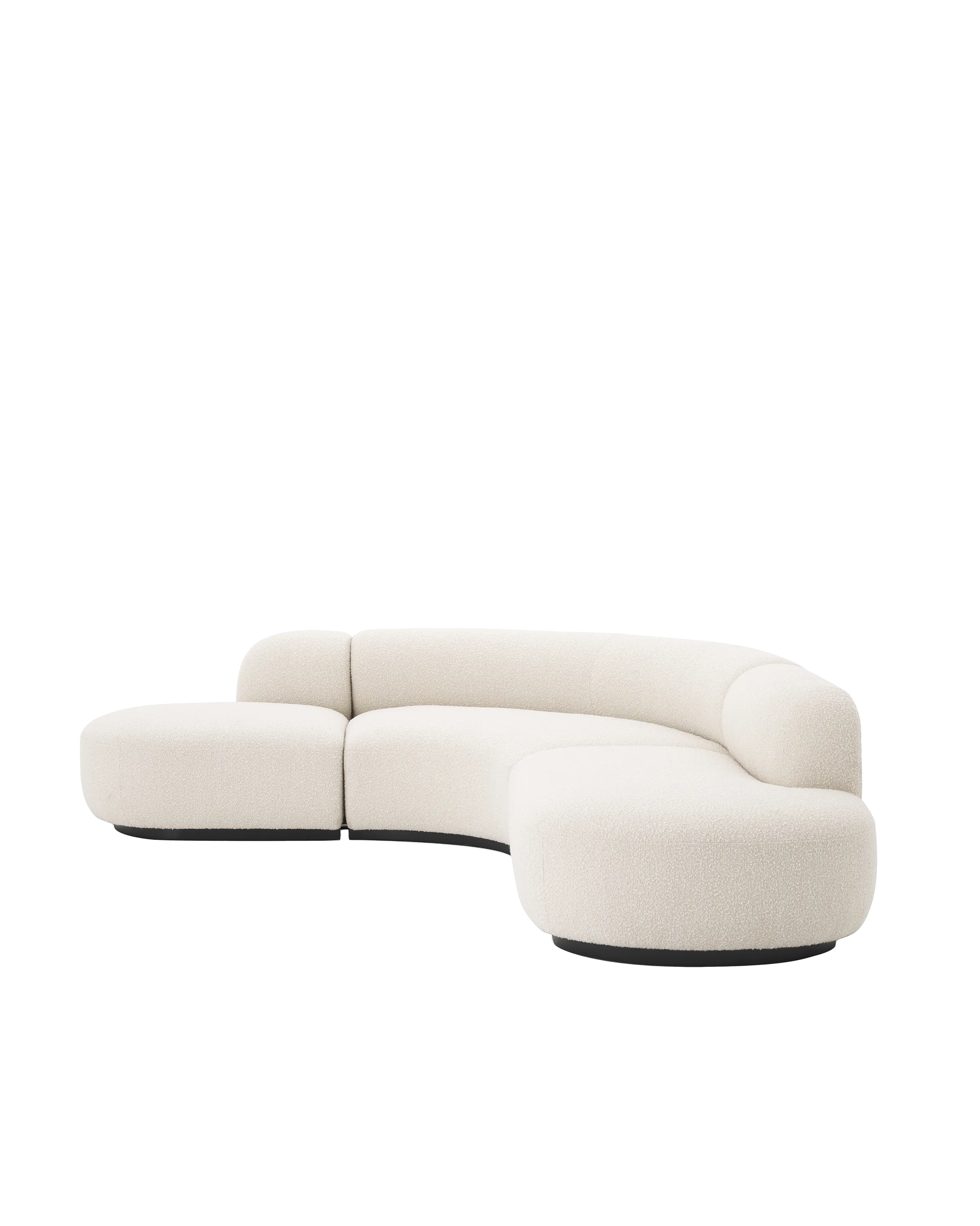 OPHELIA BOUCLÉ SECTIONAL