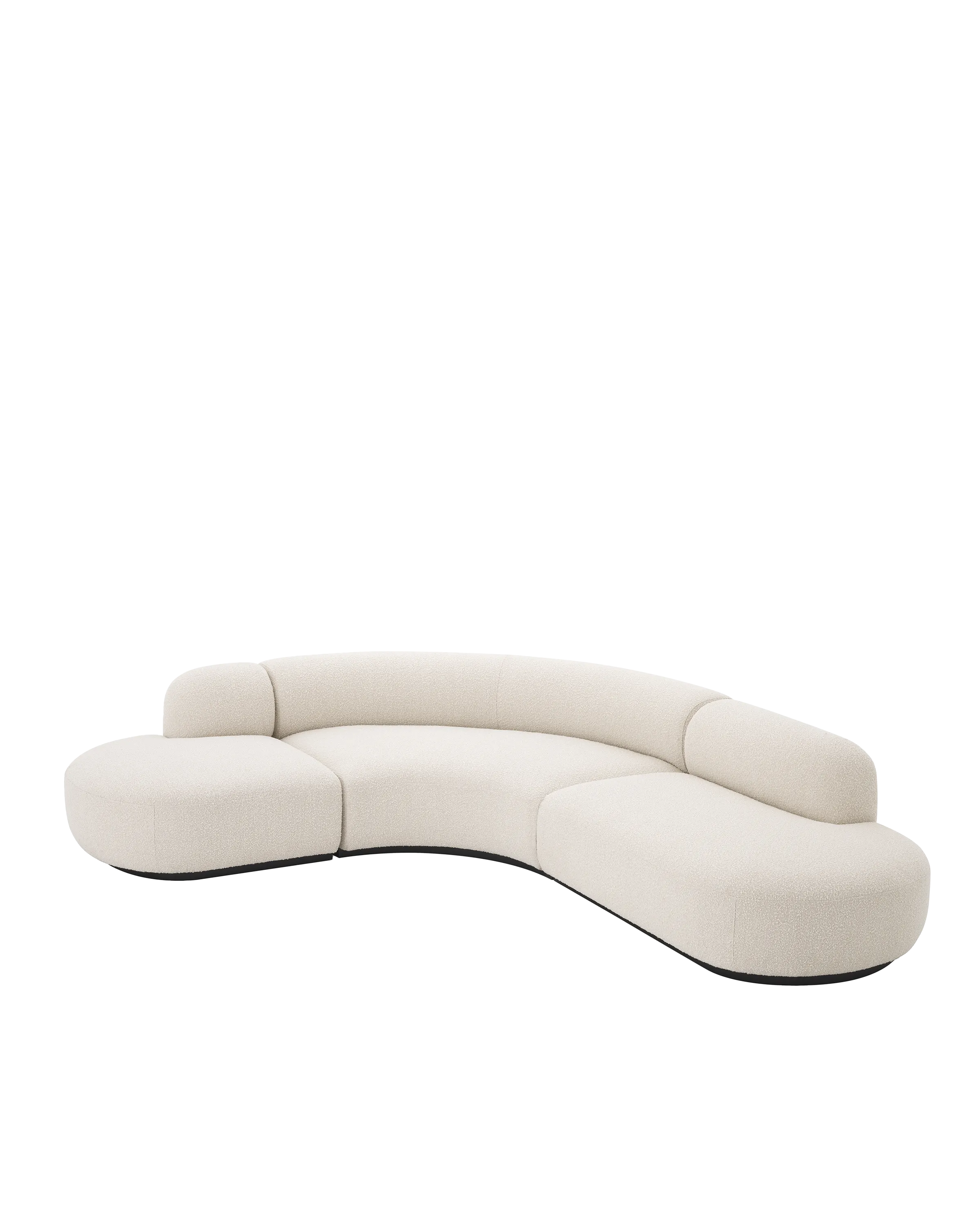 OPHELIA BOUCLÉ SECTIONAL