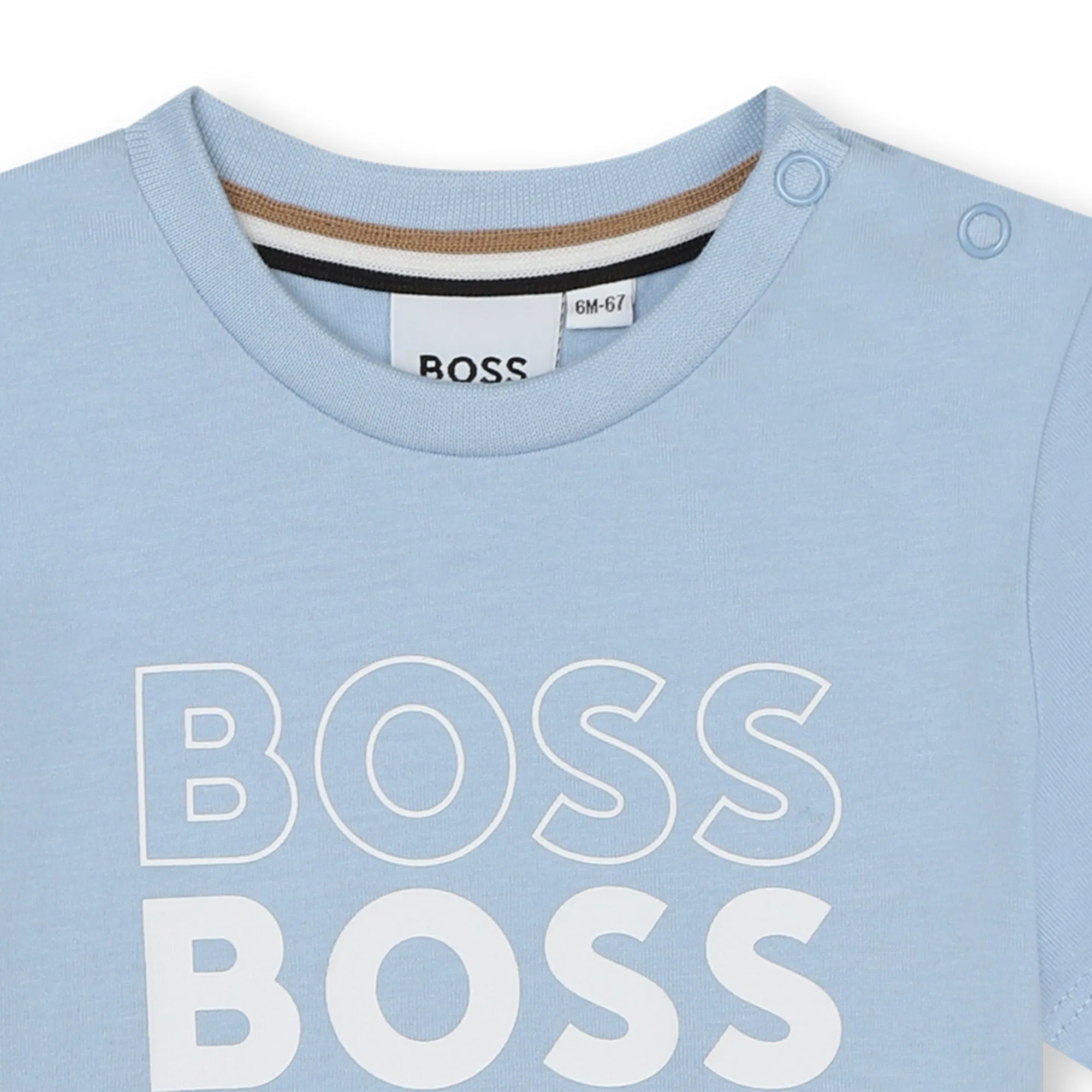 Pale Blue Logo T-Shirt