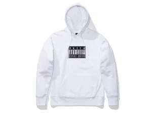 PATTA ADVISORY HEAVY HOODED SWEATER - WHITE