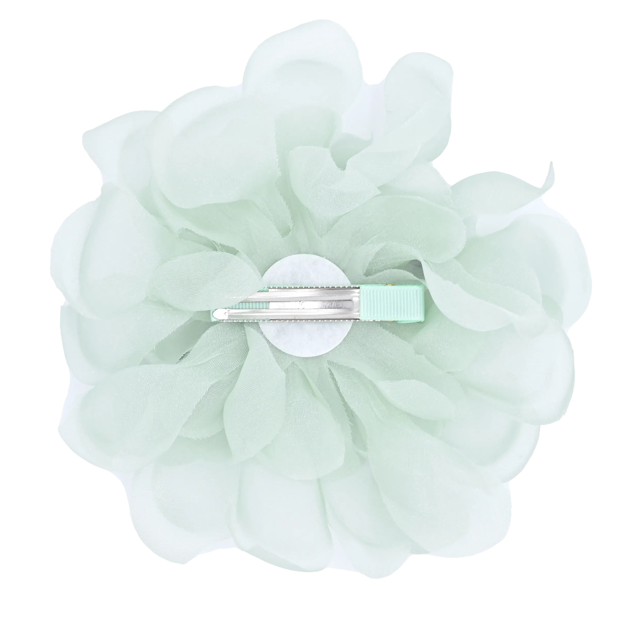 Pearl Ribbon Flower Hairclip