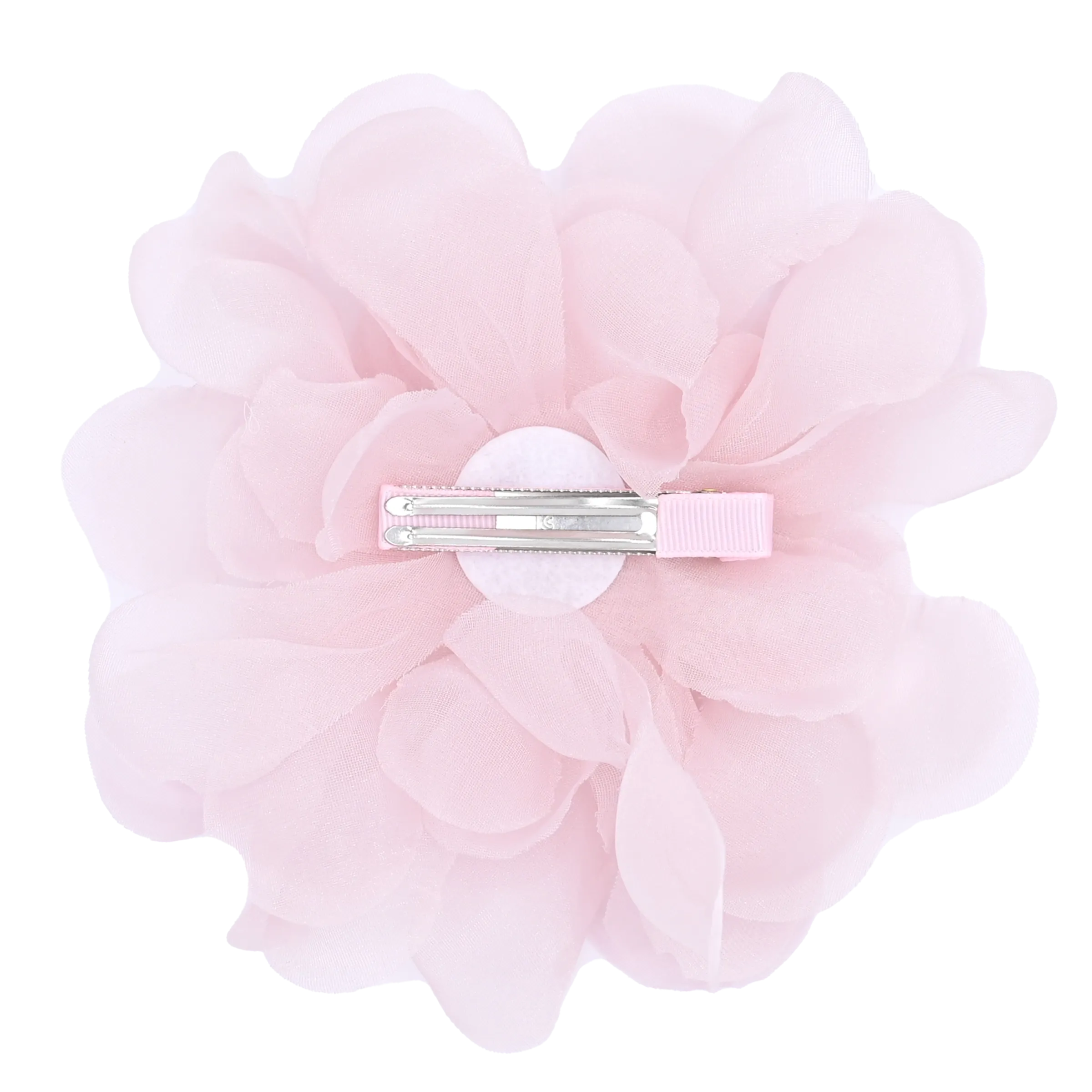 Pearl Ribbon Flower Hairclip