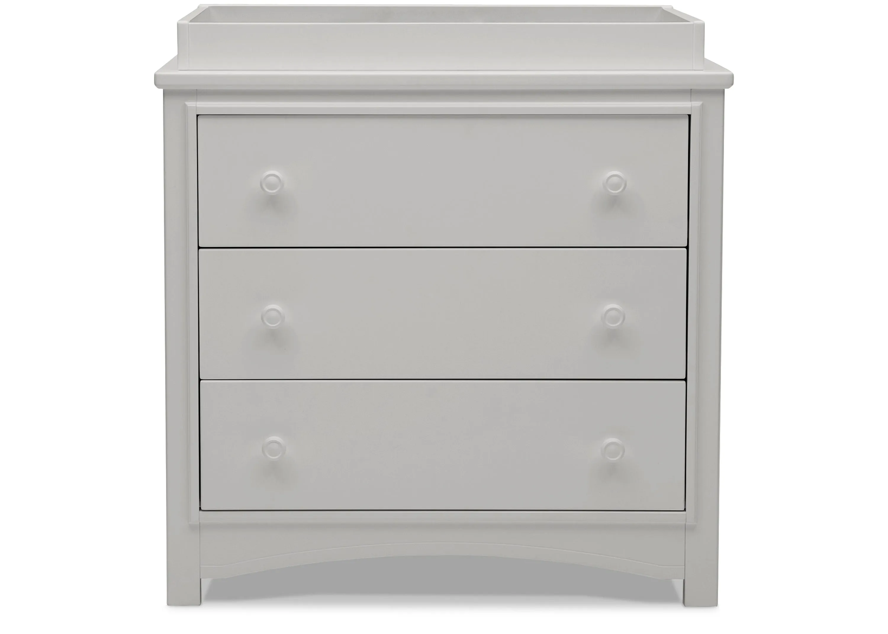 Perry 3 Drawer Dresser with Changing Top and Interlocking Drawers
