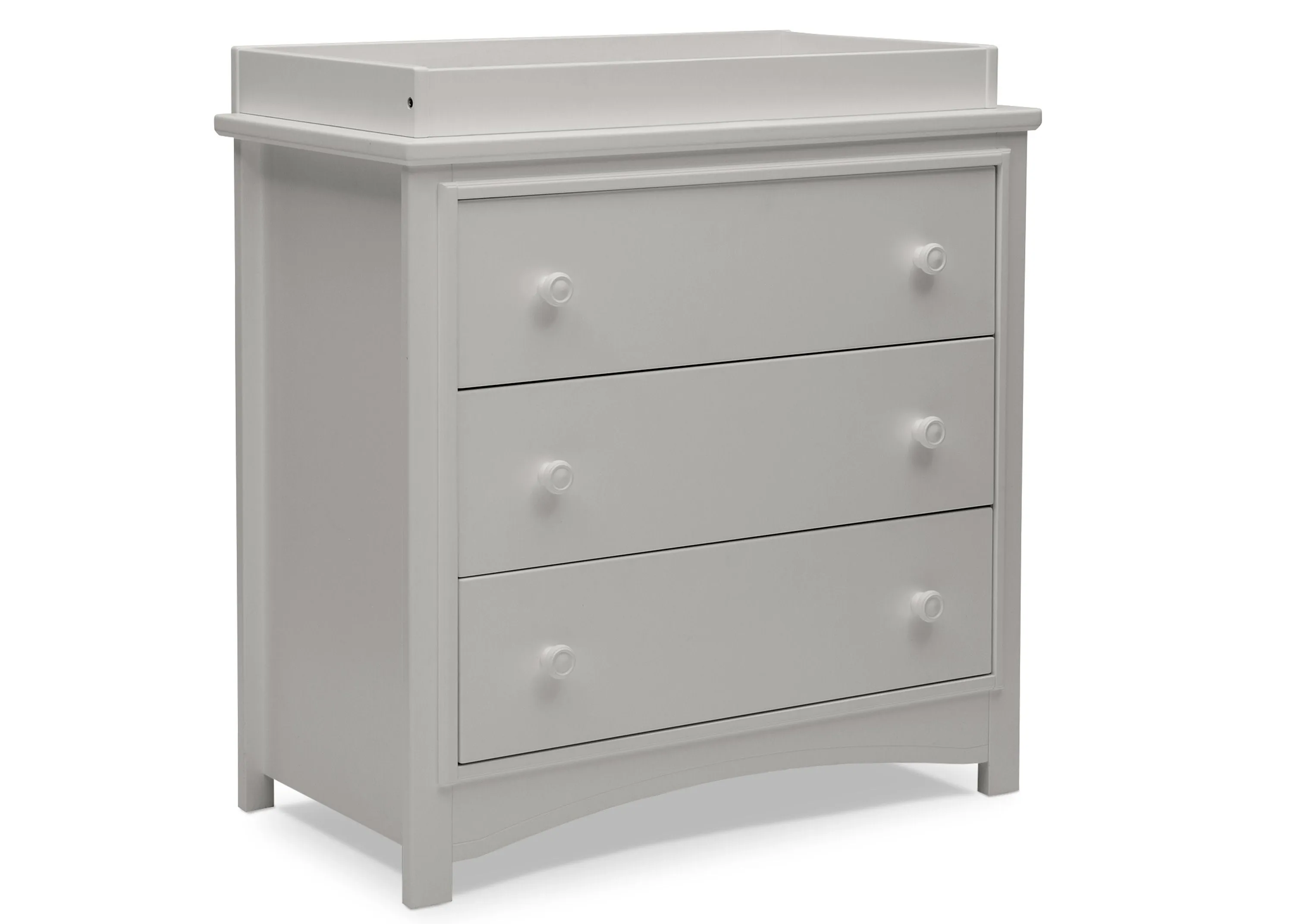 Perry 3 Drawer Dresser with Changing Top and Interlocking Drawers