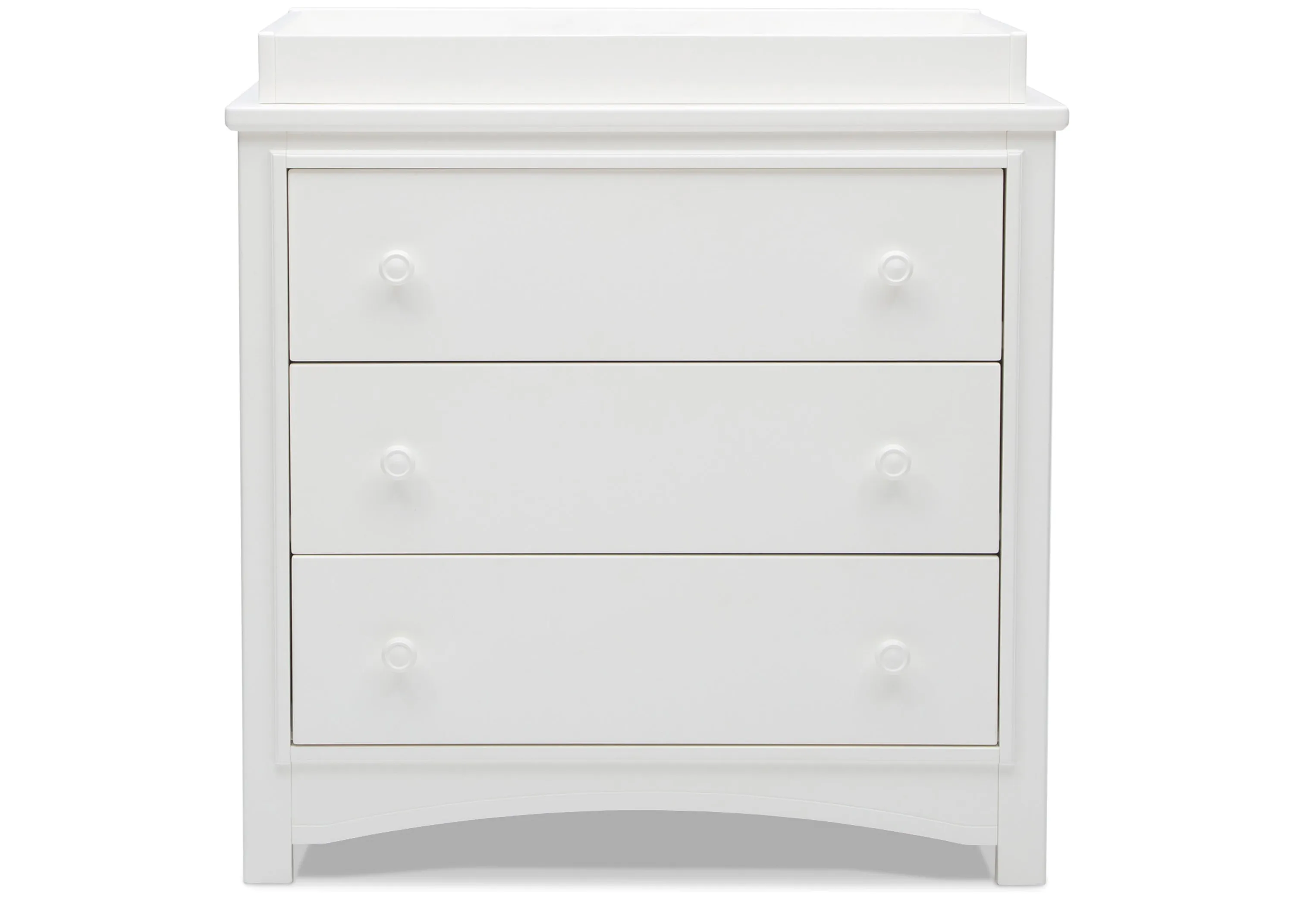 Perry 3 Drawer Dresser with Changing Top and Interlocking Drawers