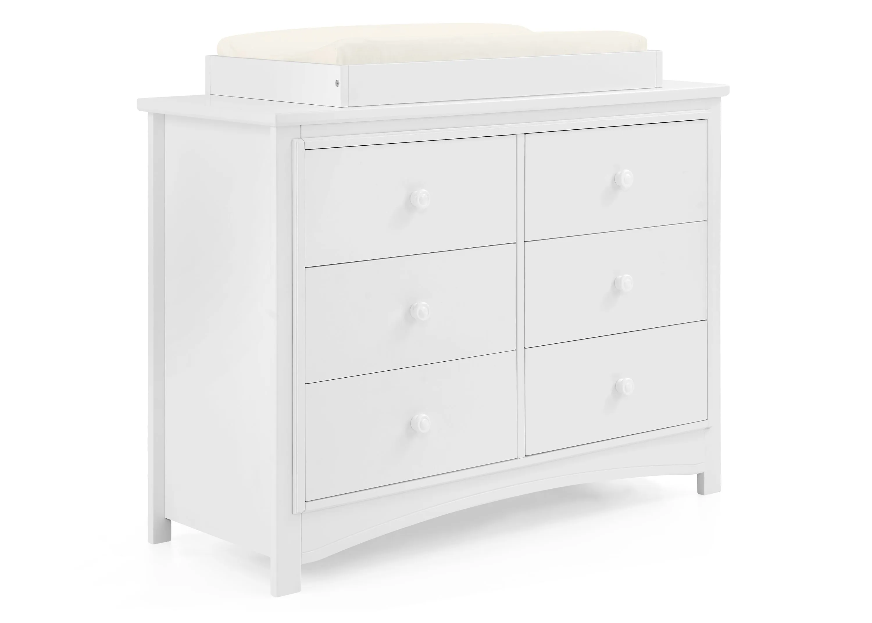 Perry 6 Drawer Dresser with Interlocking Drawers