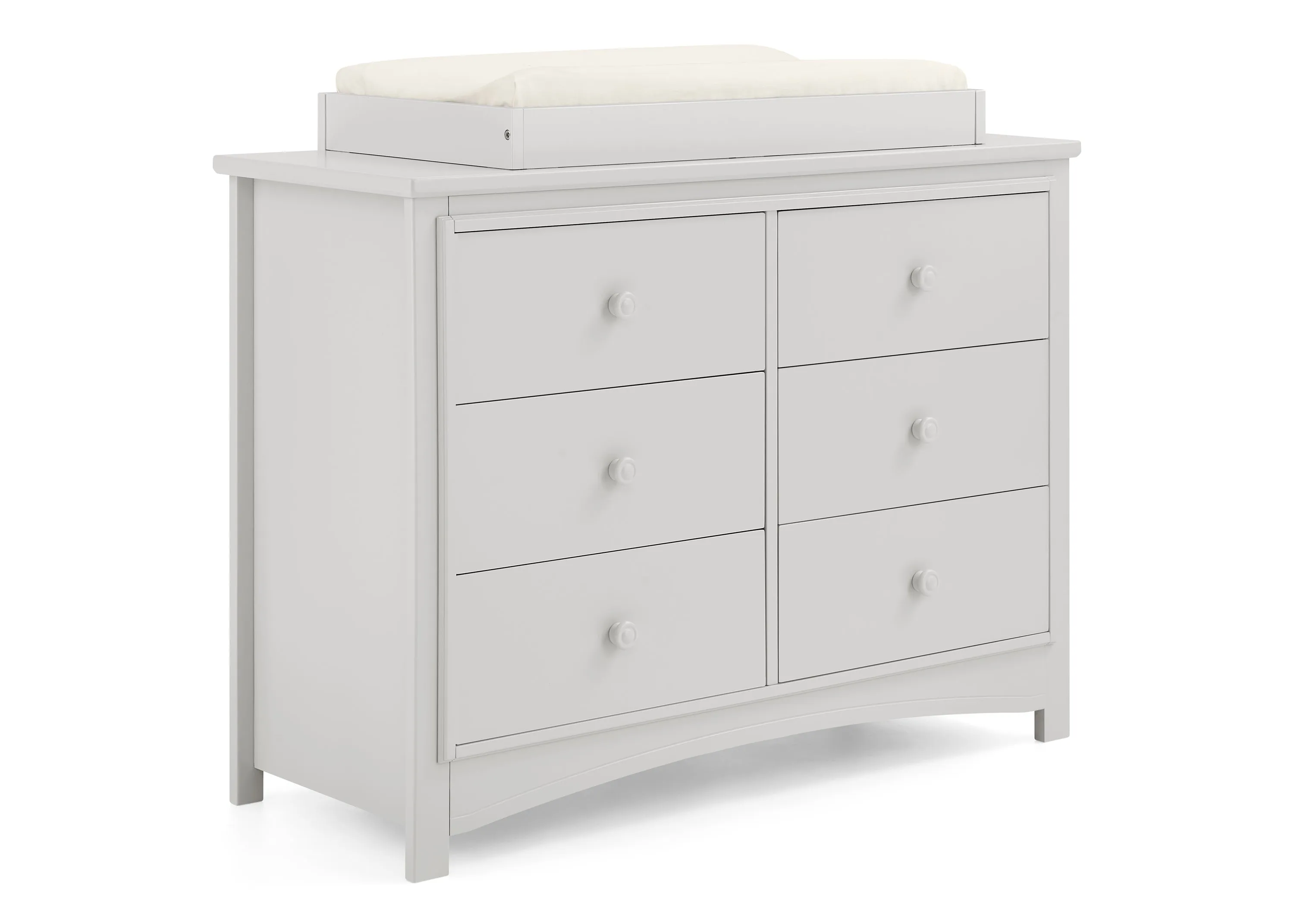 Perry 6 Drawer Dresser with Interlocking Drawers