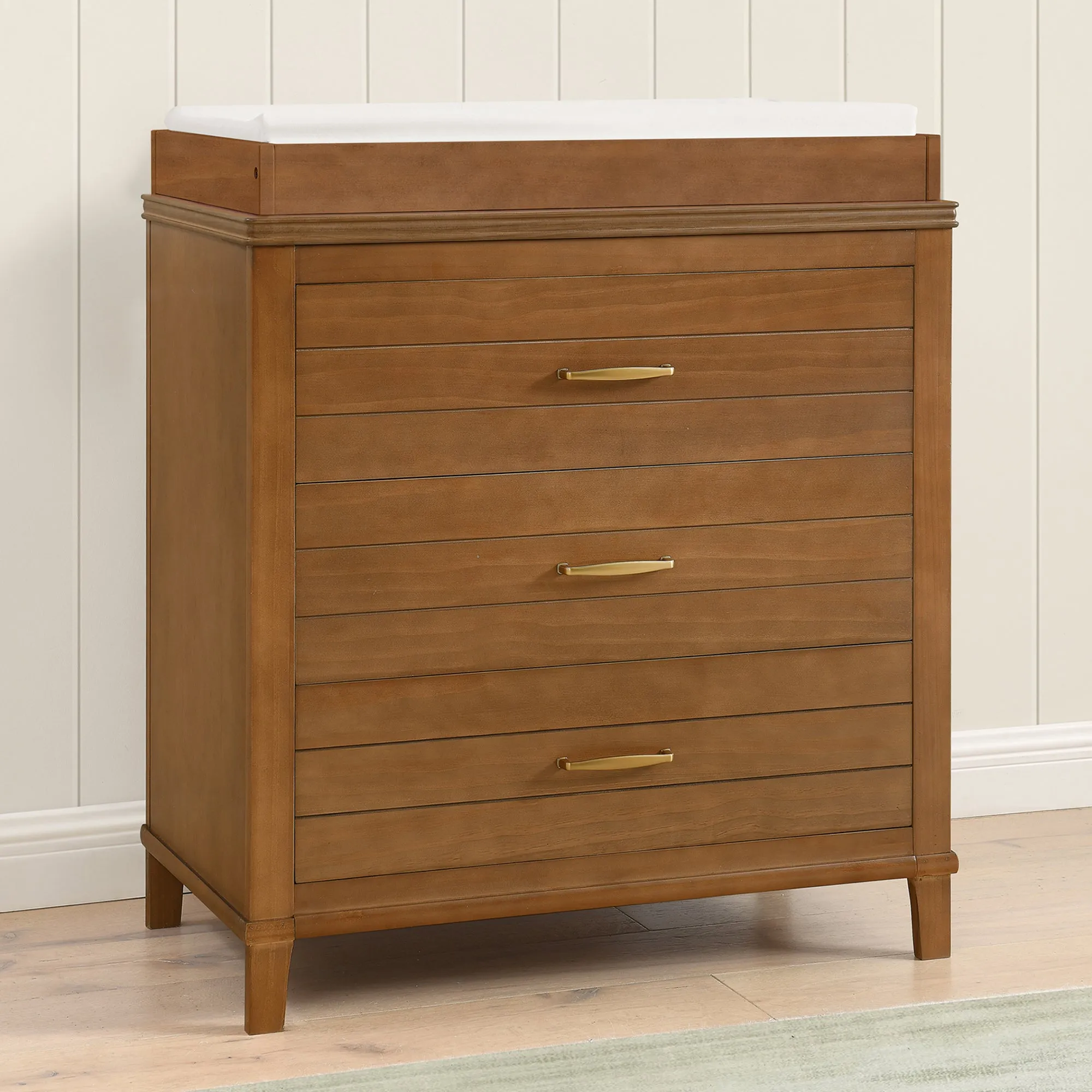Phoebe 3 Drawer Dresser with Interlocking Drawers