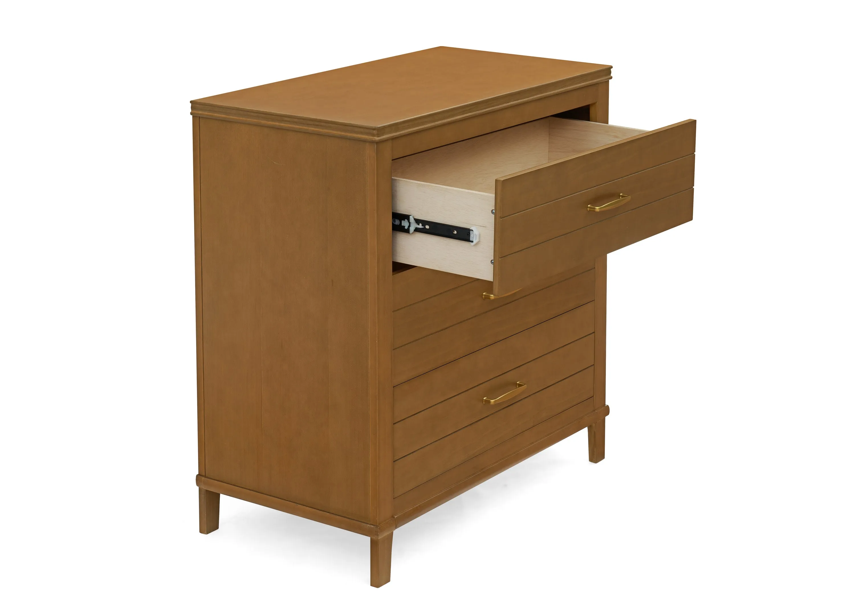 Phoebe 3 Drawer Dresser with Interlocking Drawers