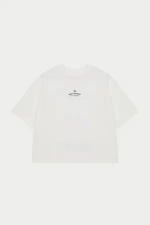 PILATES & PINOT BOXY T-SHIRT - OFF WHITE