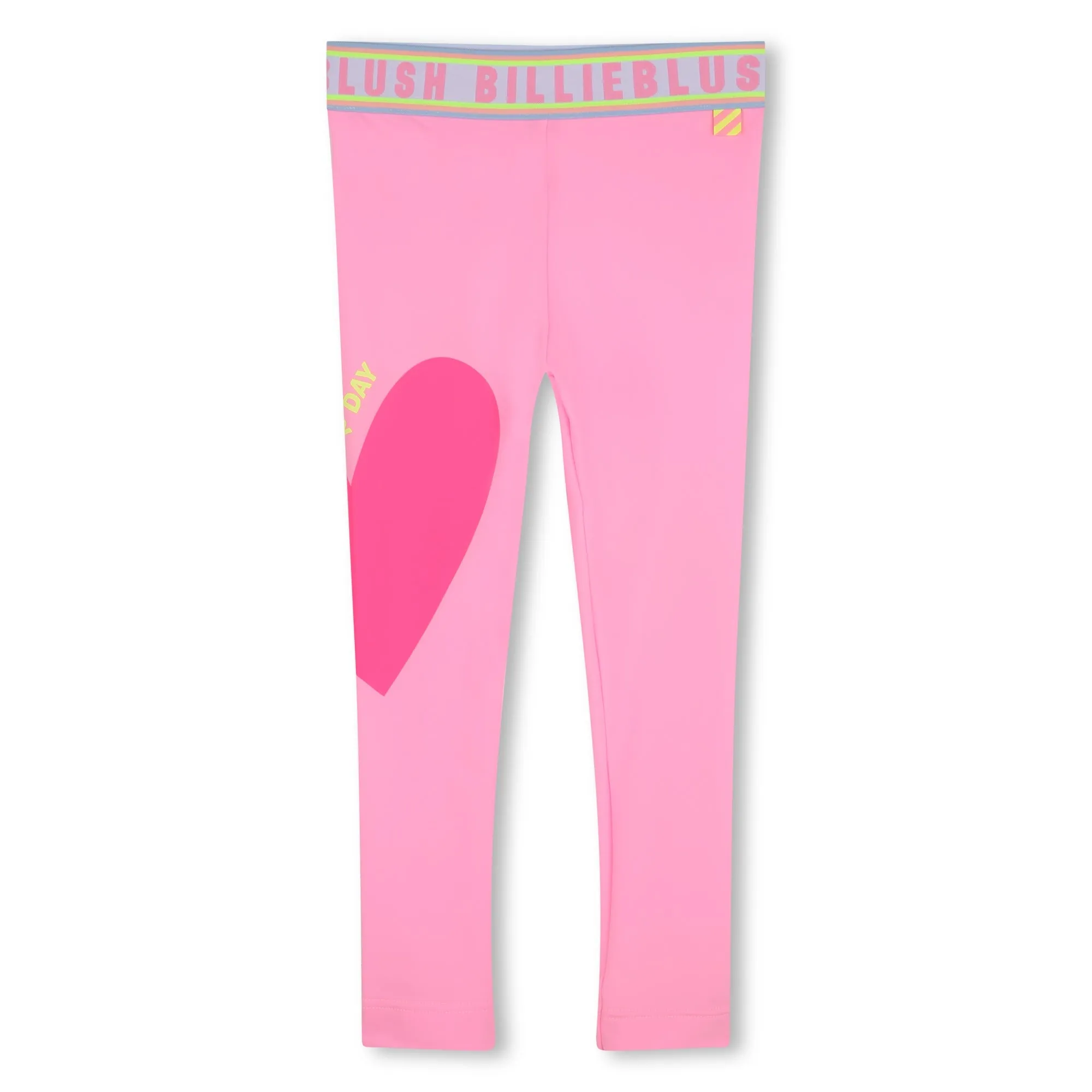 Pink Bubblegum Heart Sign Leggings